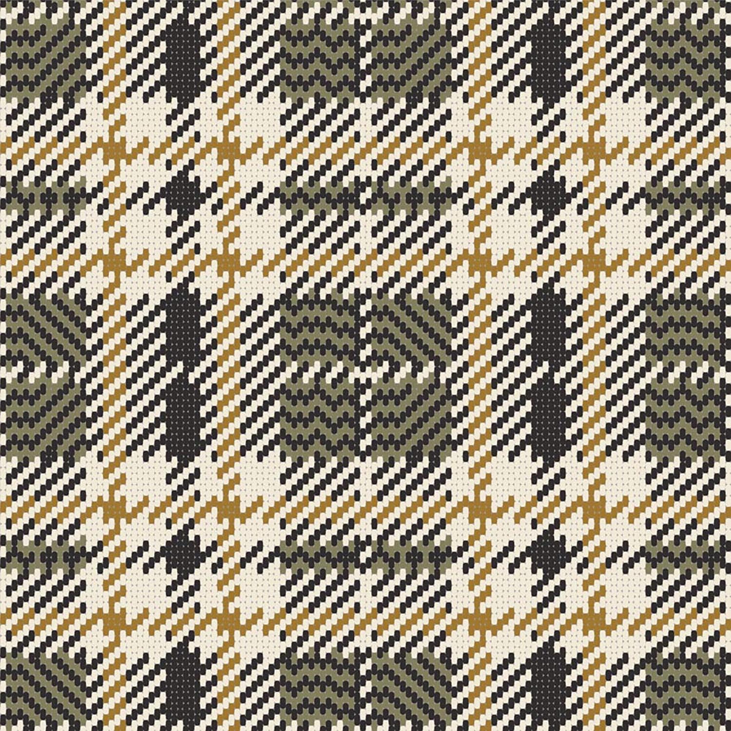 Mitchell Black Clark Plaid Wallpaper