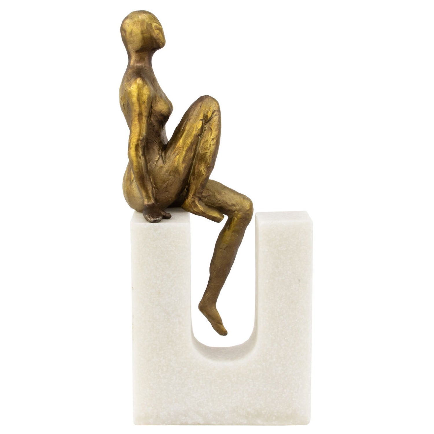 Seating Woman Sculpture