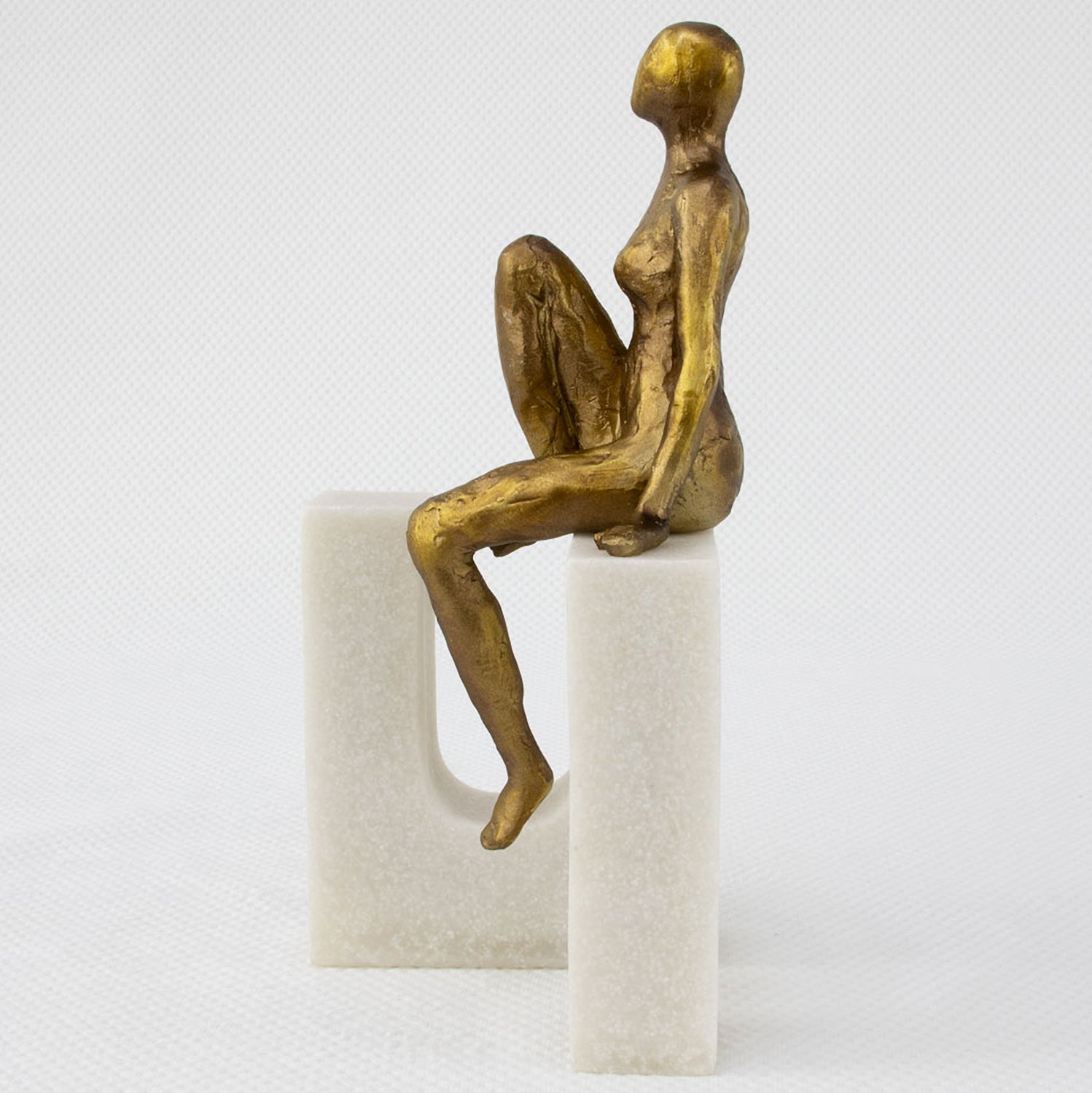 Seating Woman Sculpture