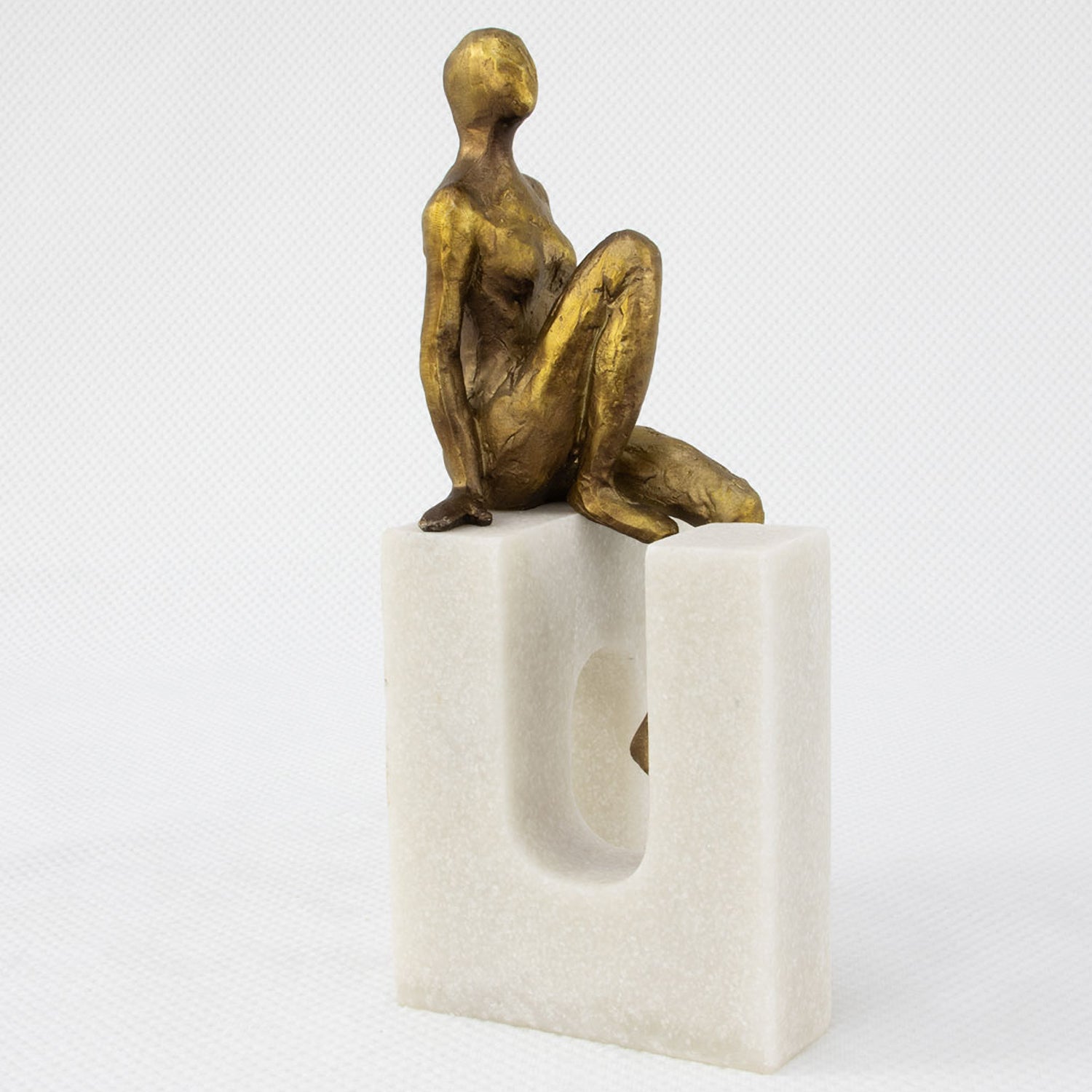 Seating Woman Sculpture
