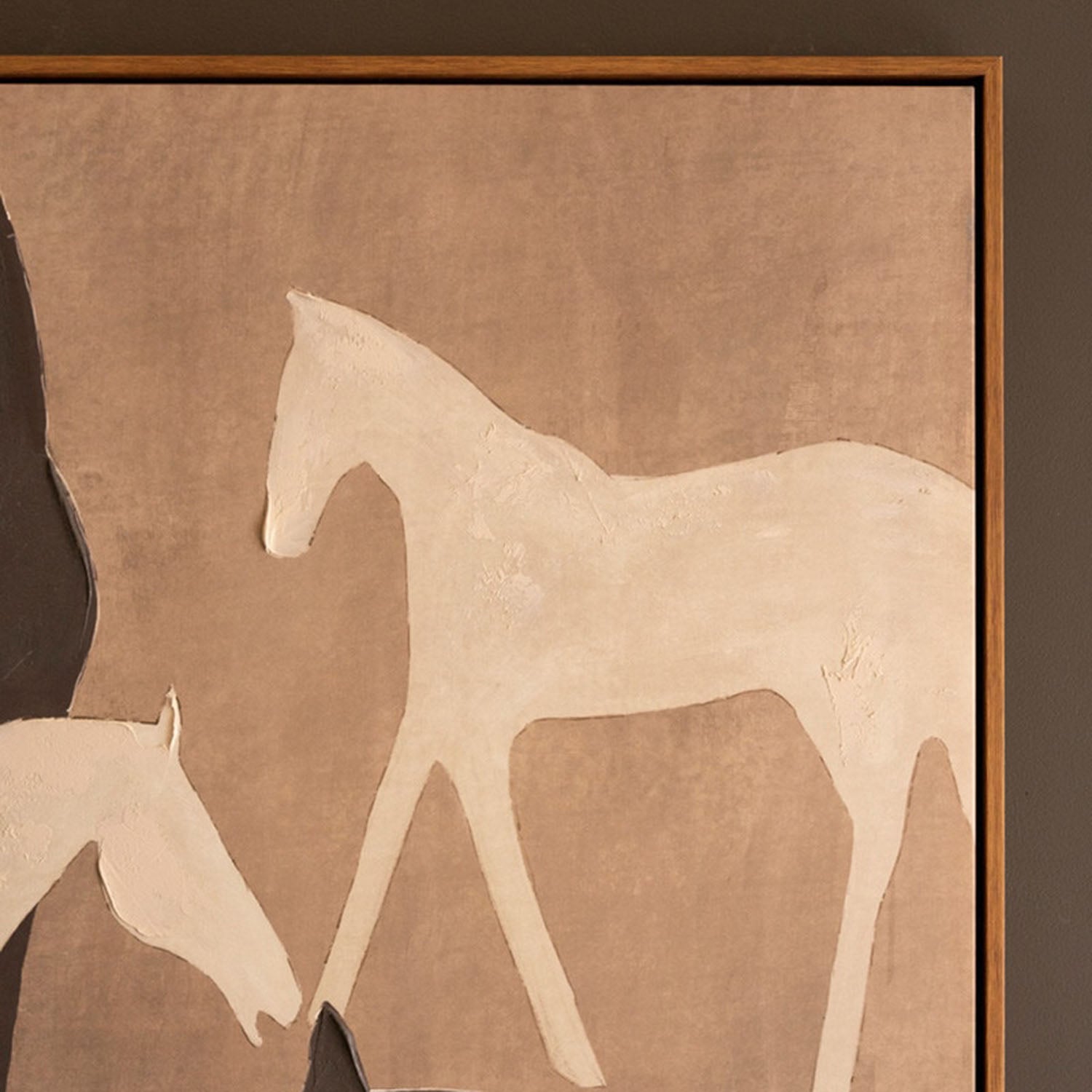 Five Horses Framed Artwork