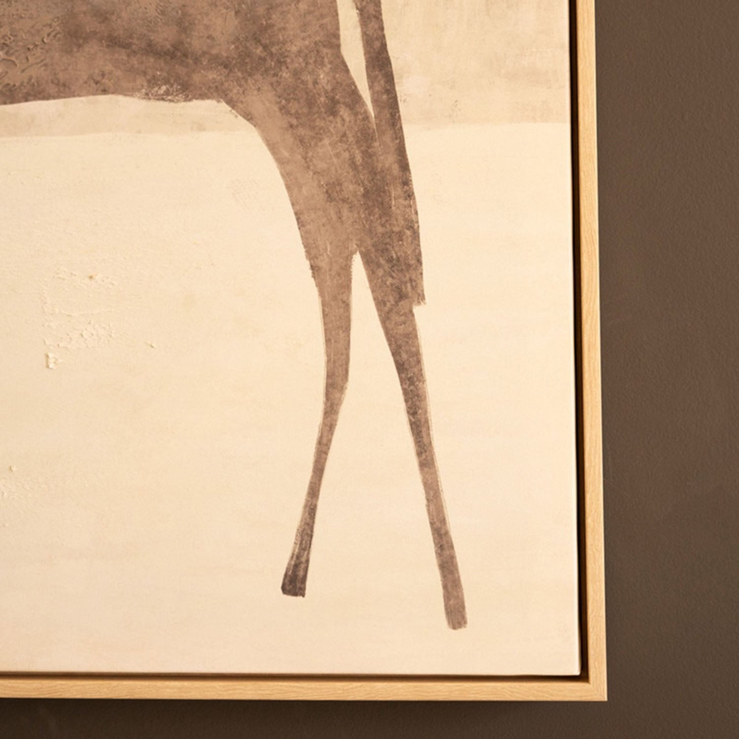 Two Horses Framed Artwork