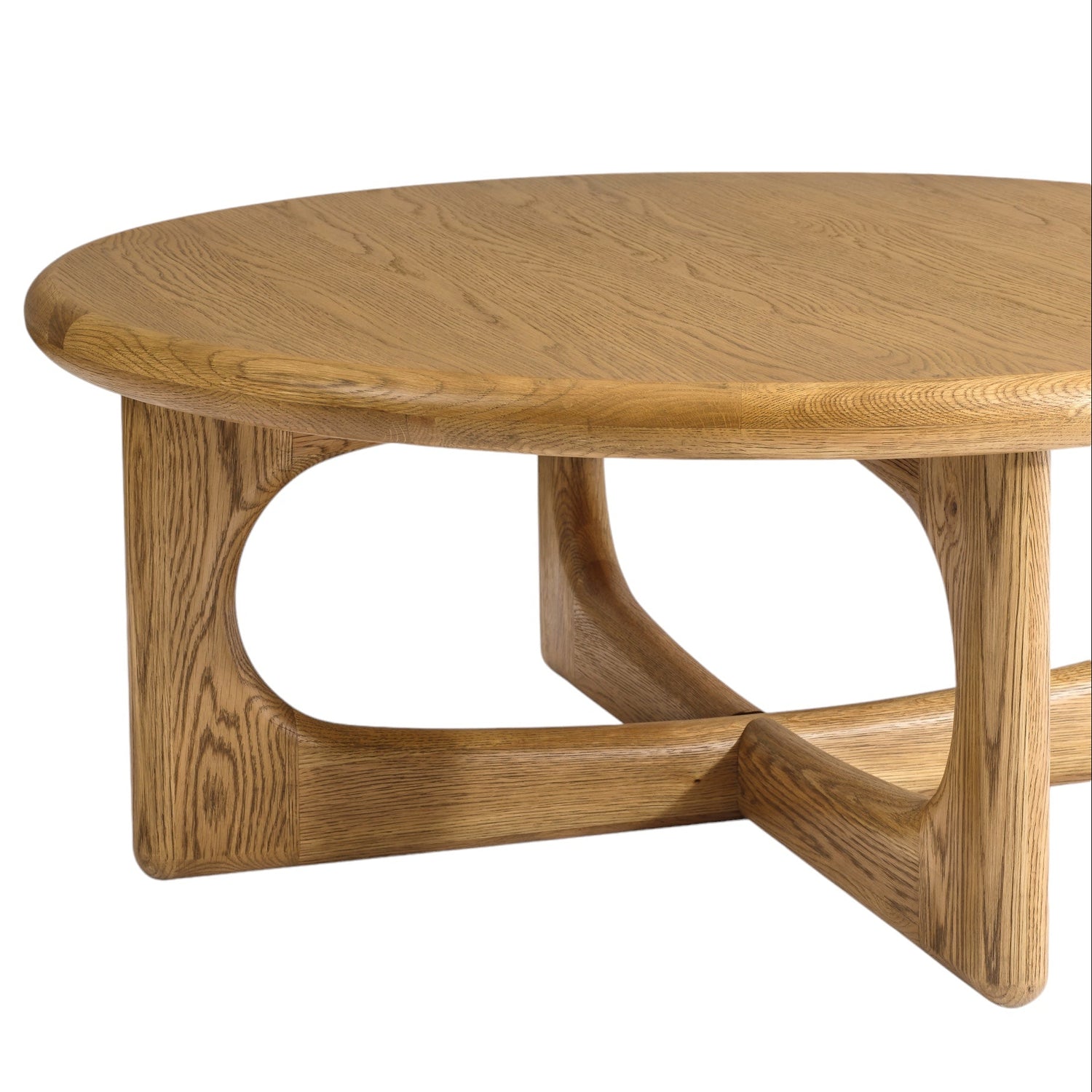 Co. House Designs Eva Oak Natural Coffee Table