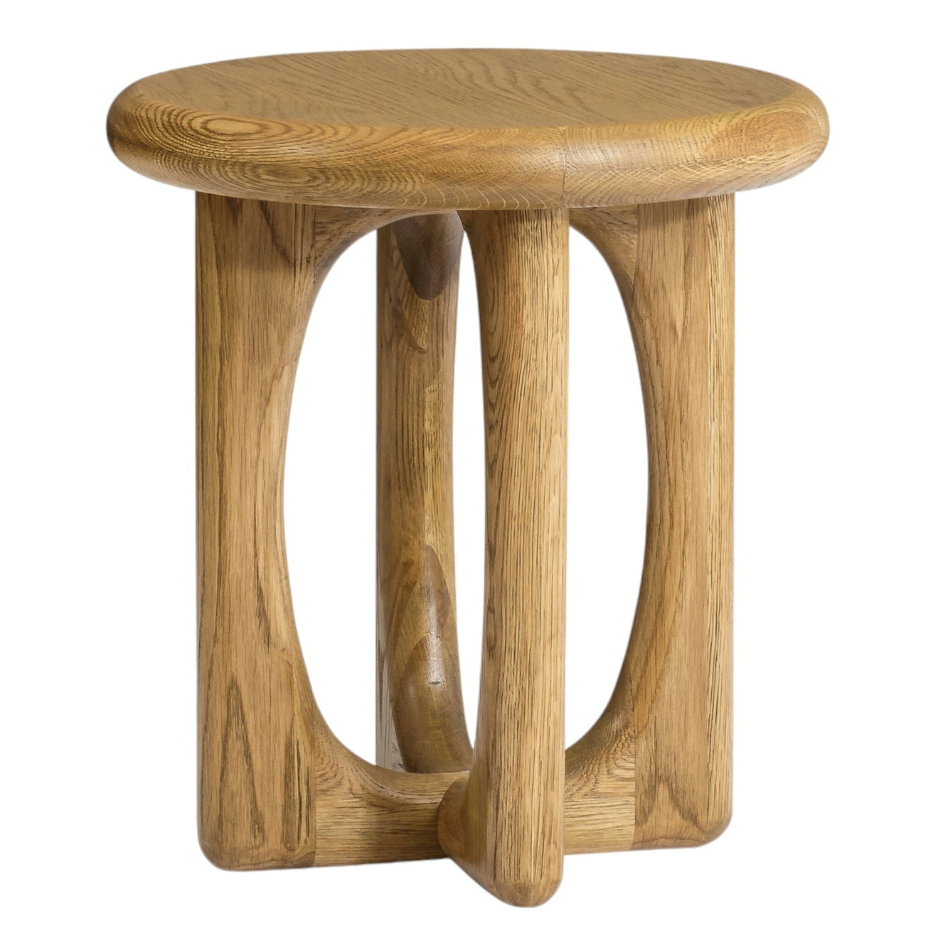 Co. House Designs Eva Oak Natural Side Table