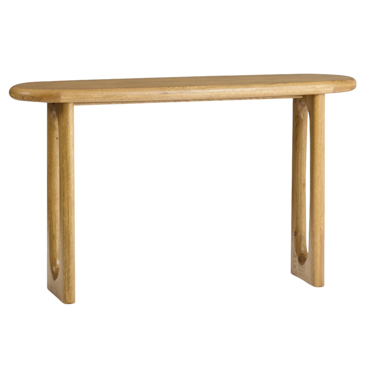 Co. House Designs Eva Oak Natural Console Table