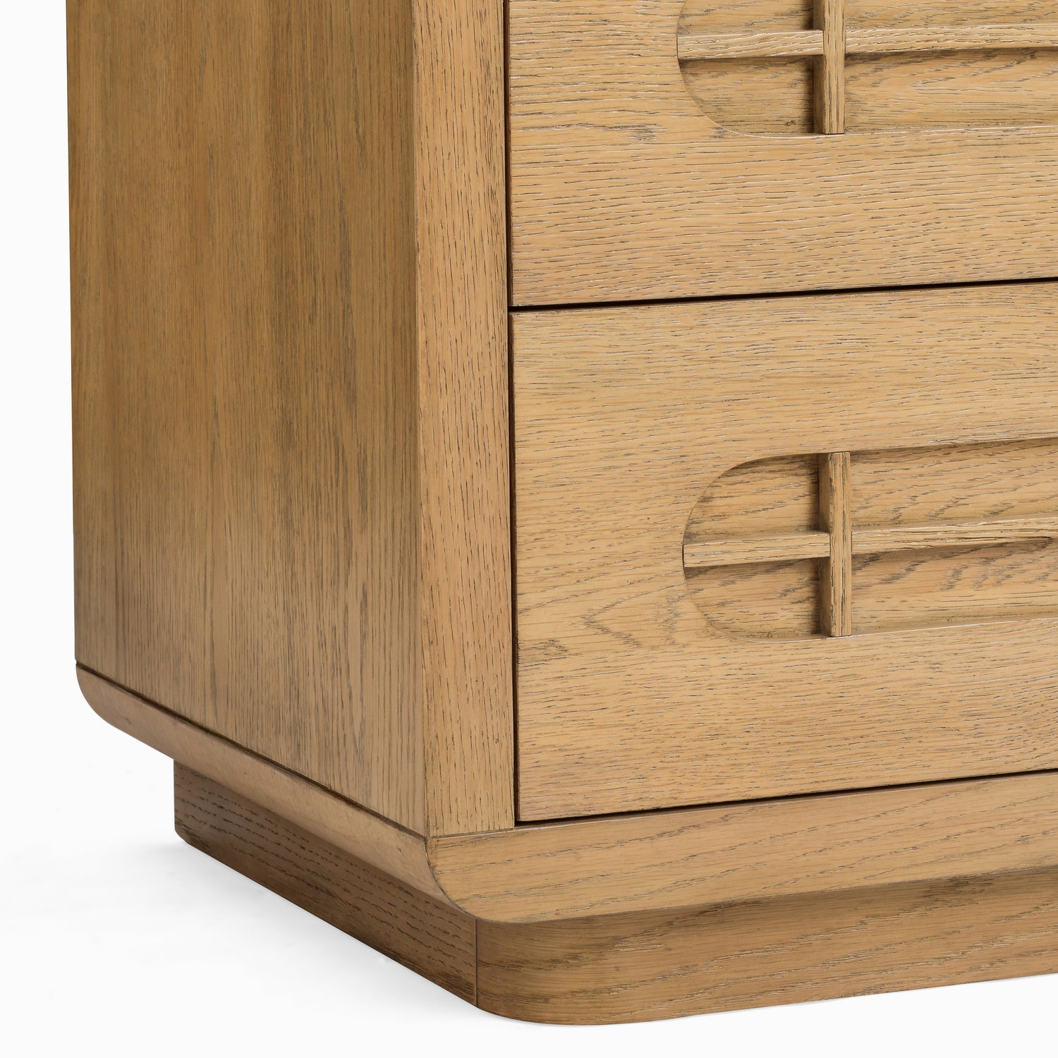 Co. House Designs Jesper Oak Honey Natural Nightstand Set of 2