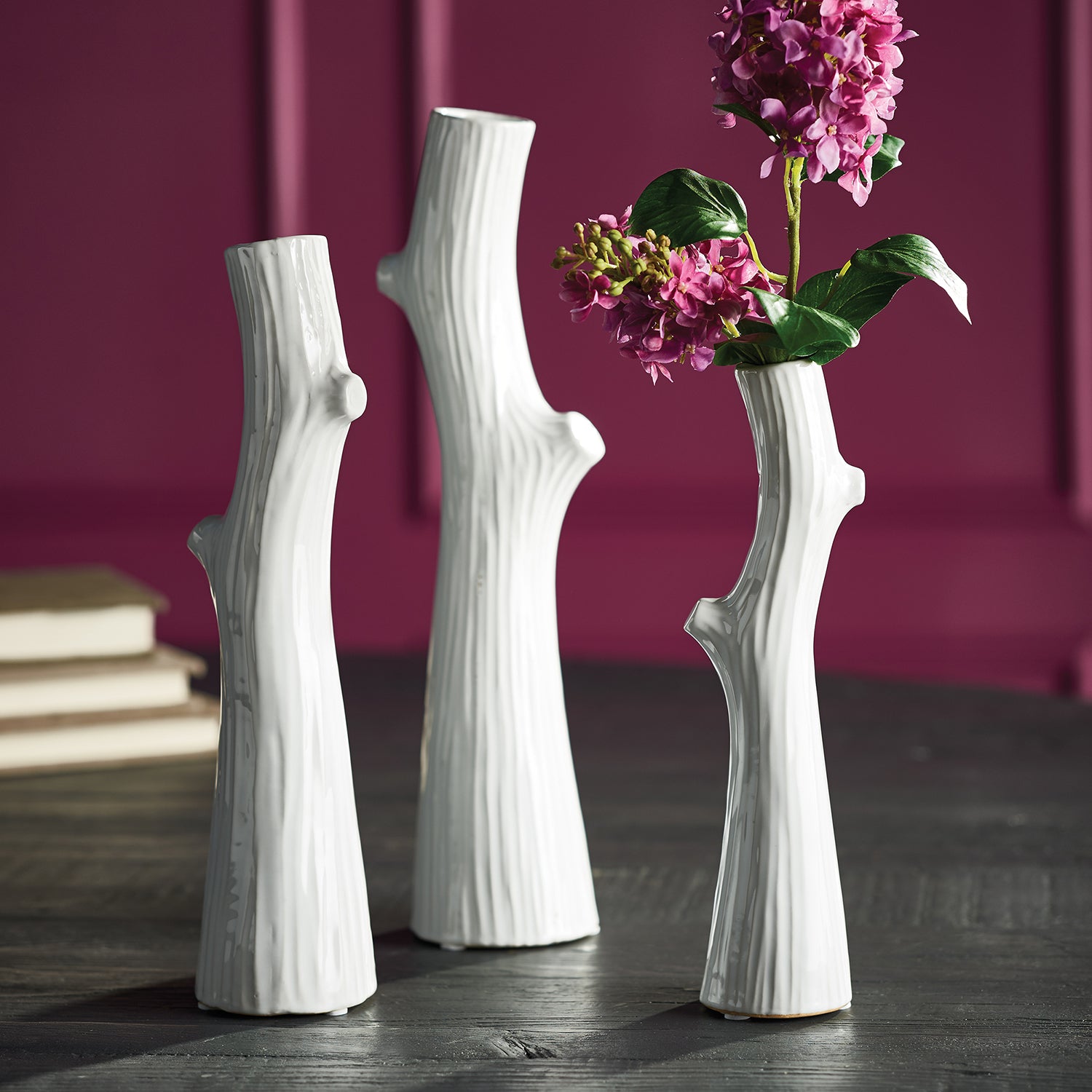 Woodland Tall Vase Set of 3
