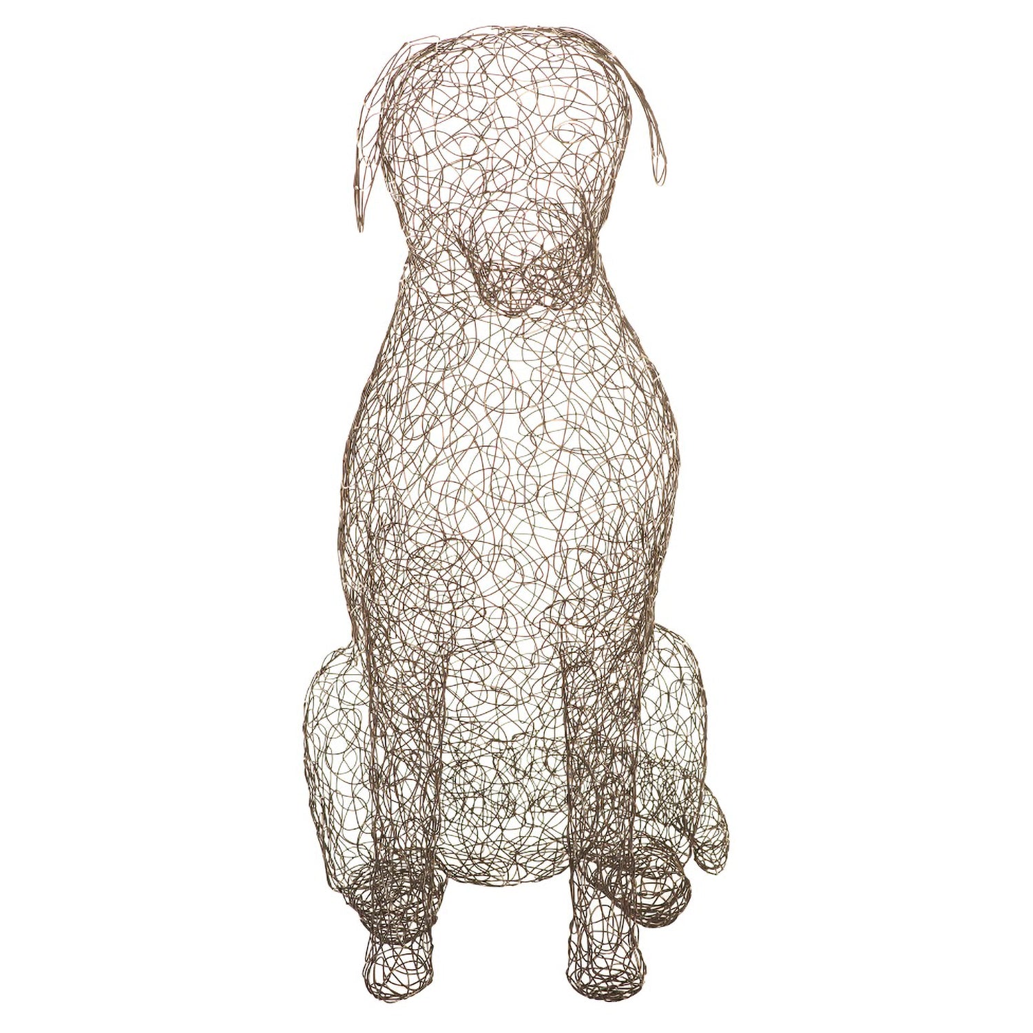 Phillips Collection Crazy Wire Retriever Sculpture