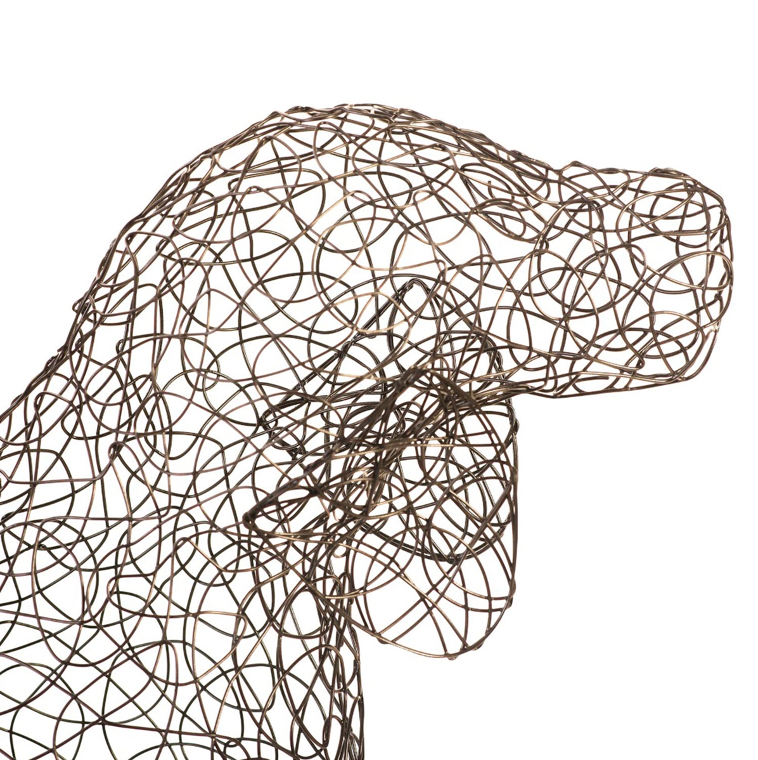 Phillips Collection Crazy Wire Beagle Sculpture