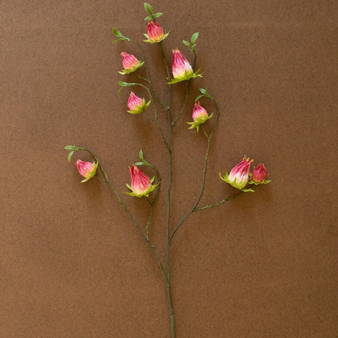 Artificial Roselle Spray Set of 6