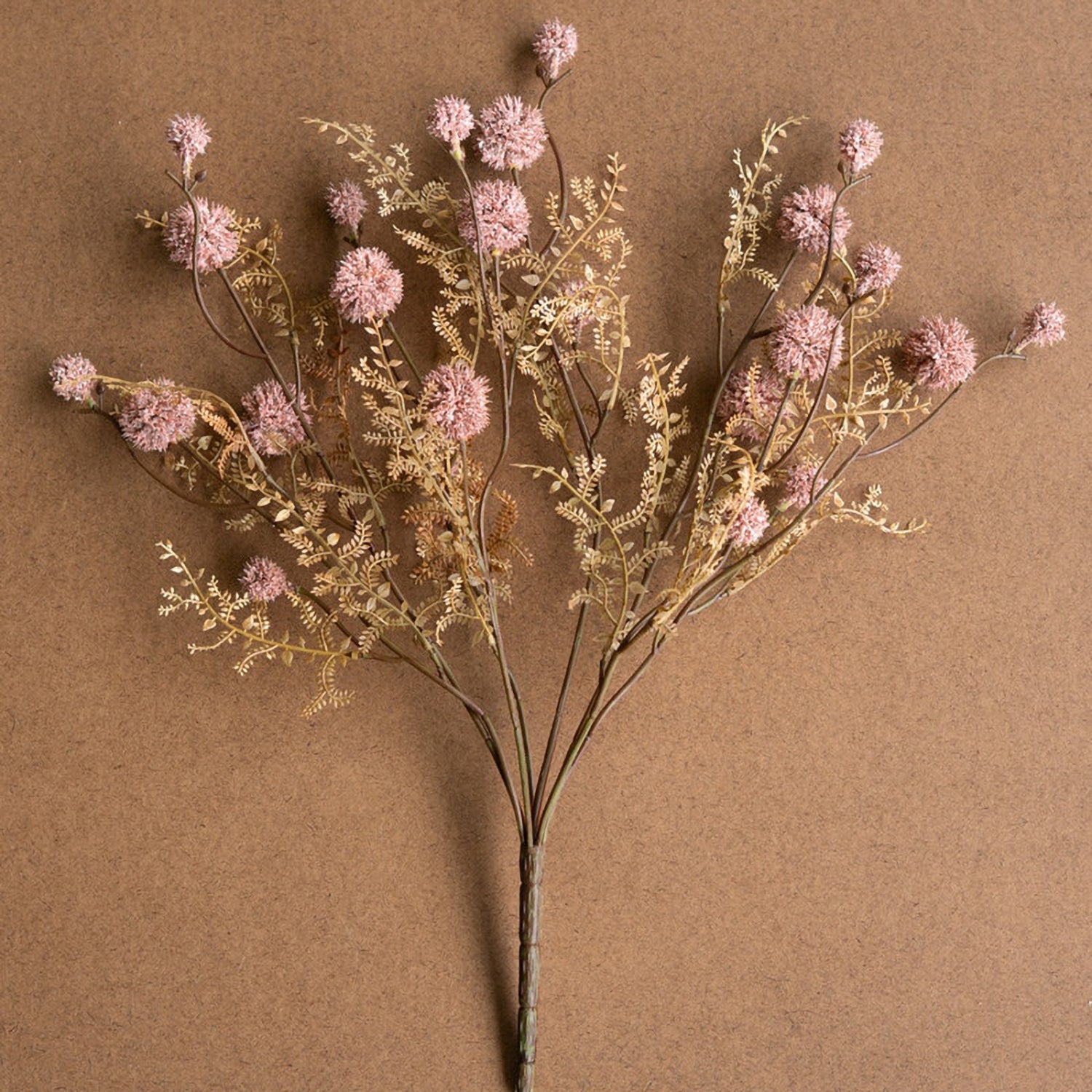 Pink Melaleuca Spray Faux Plant Stem Set of 6