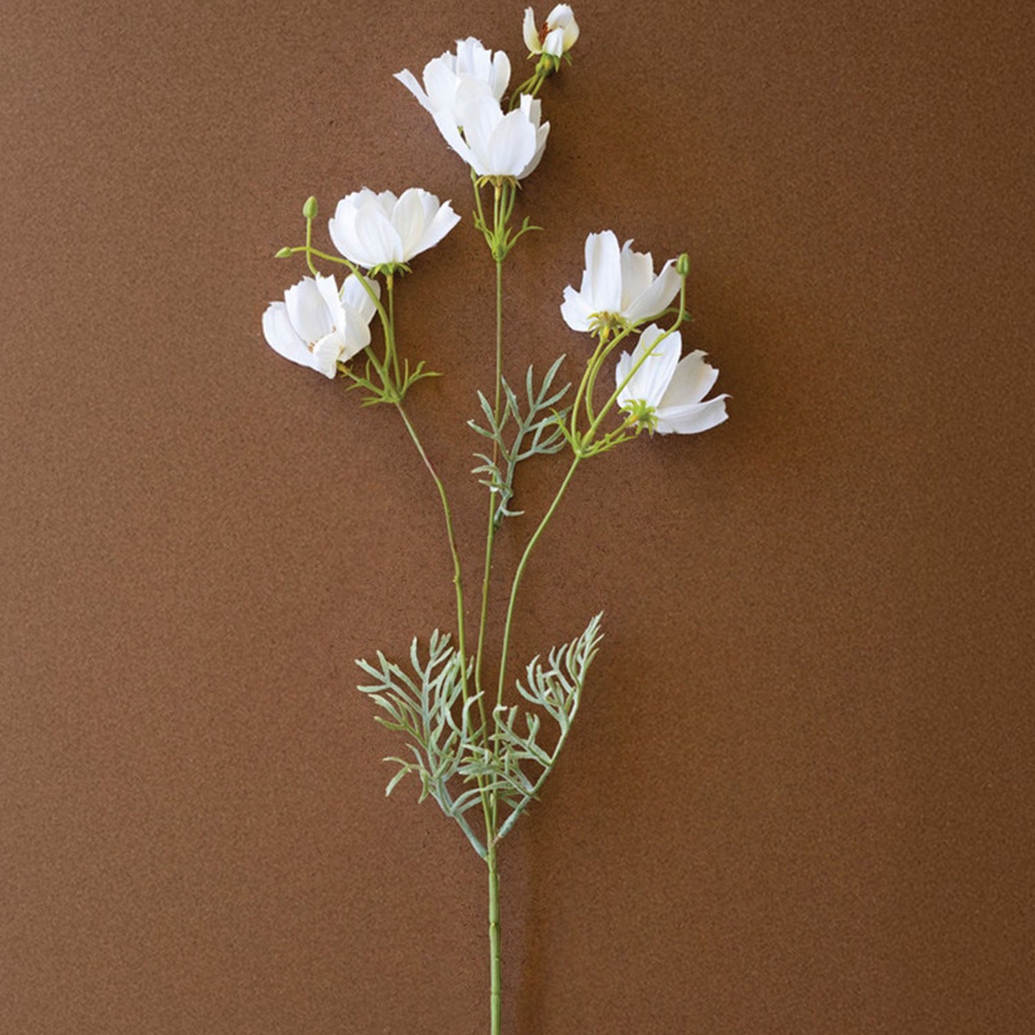 Faux Pink Cosmos Spray Set of 6
