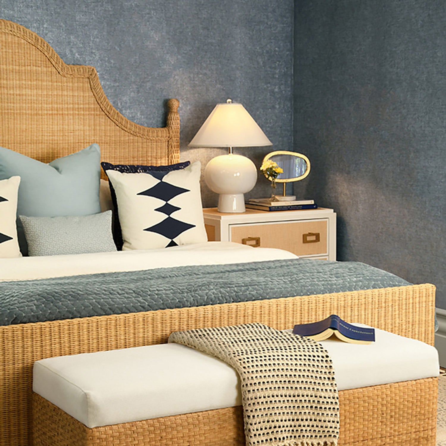 Worlds Away Chamberlain Bed