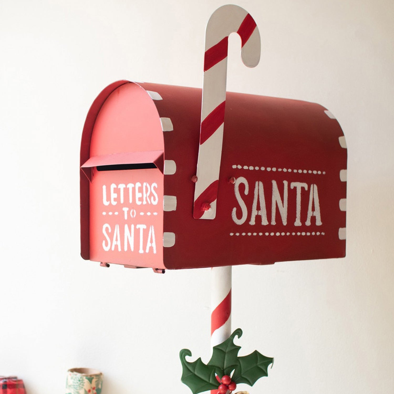 Metal Christmas Mailbox