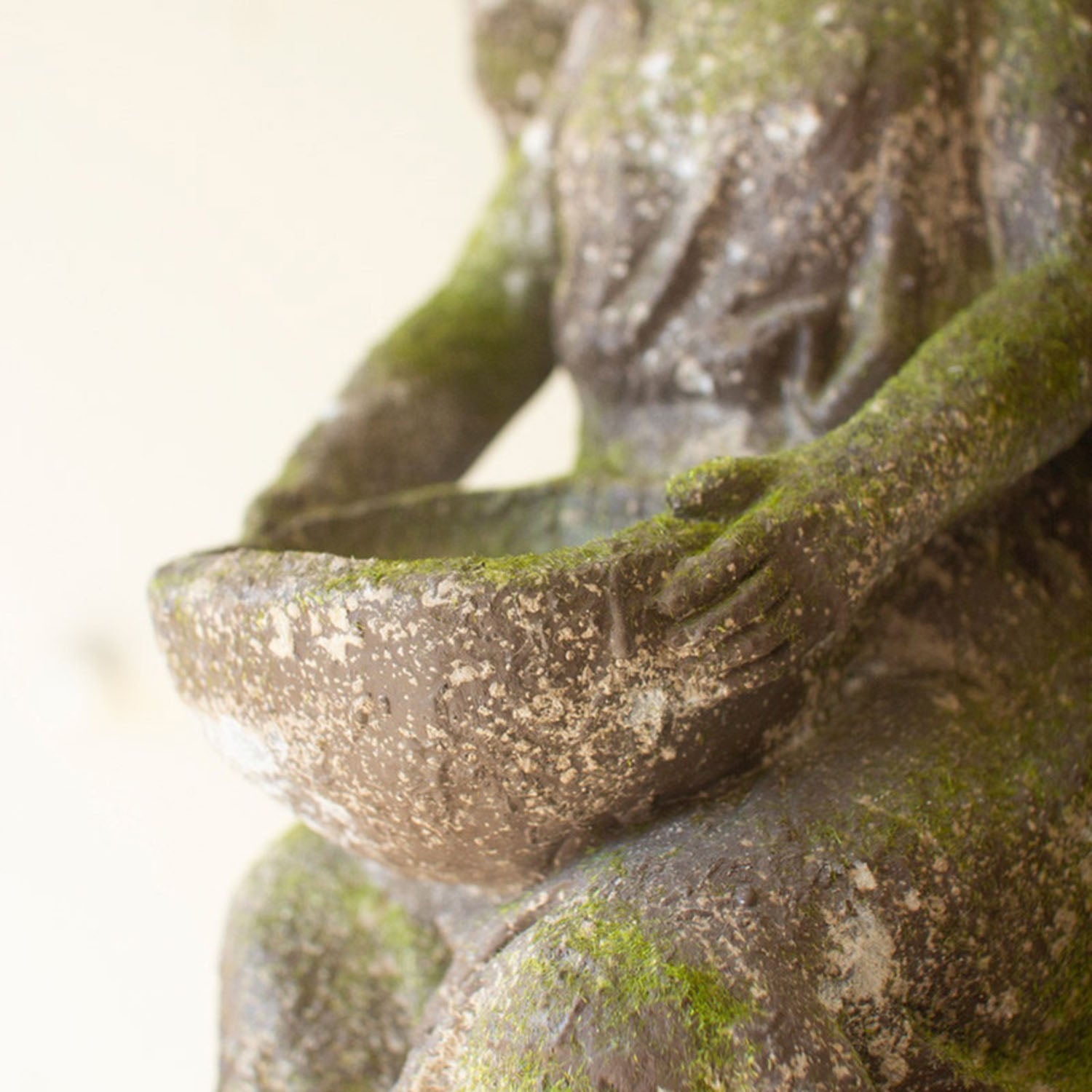 Faux Concrete Garden Angel