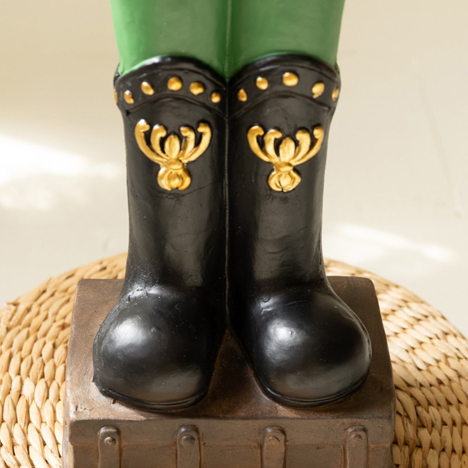 Faux Concrete Christmas Soldier Set of 2