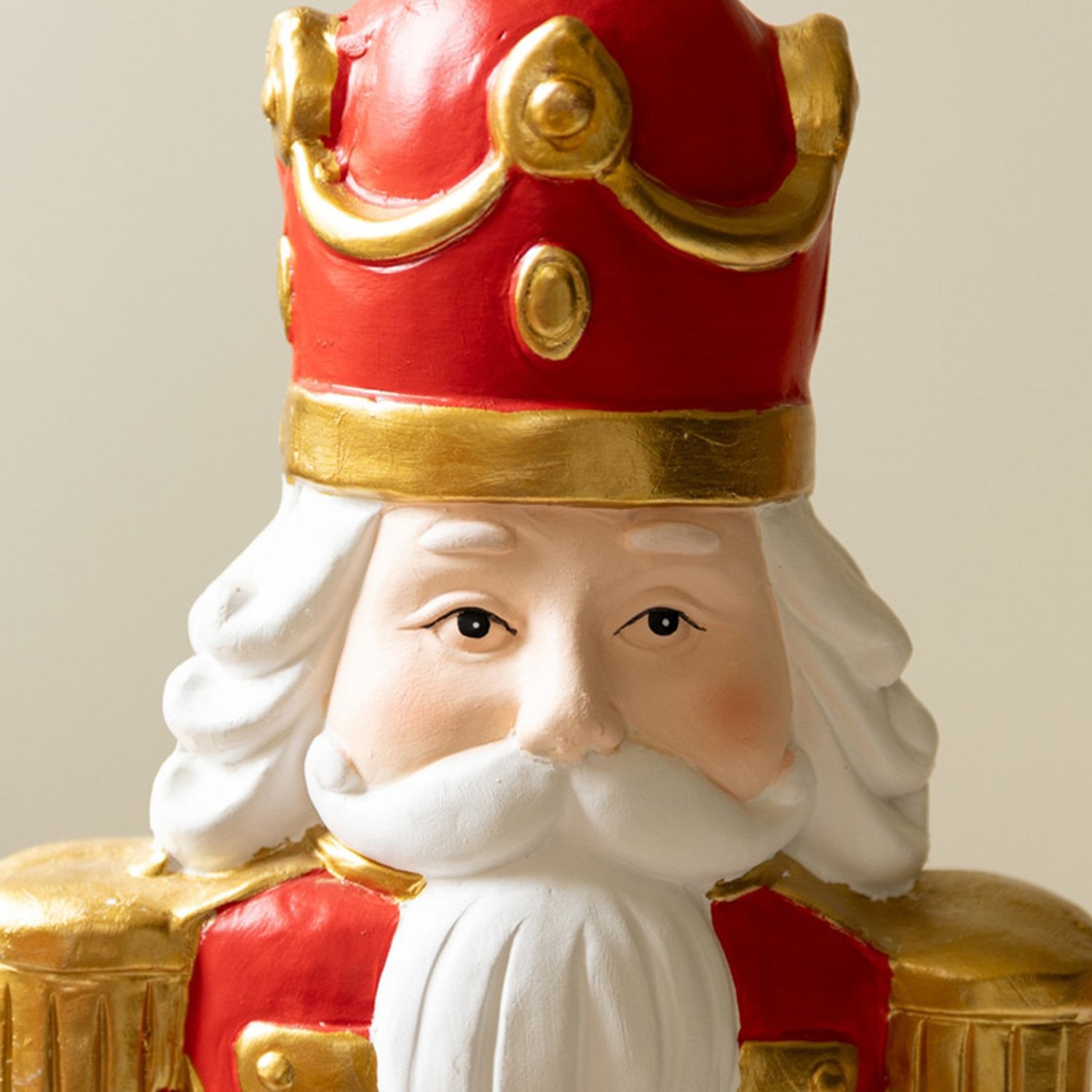 Faux Concrete Christmas Soldier Set of 2