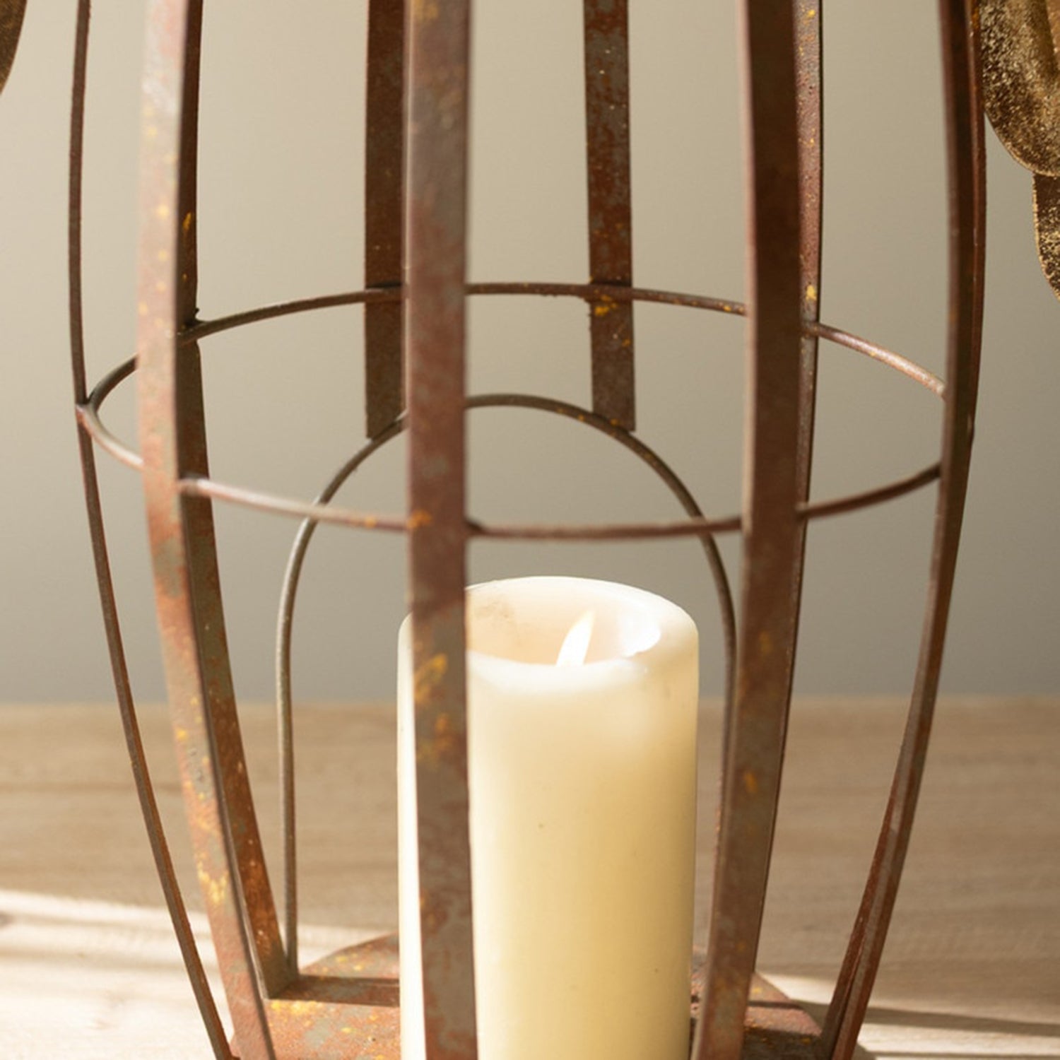 Rustic and Gold Painted Christmas Angel