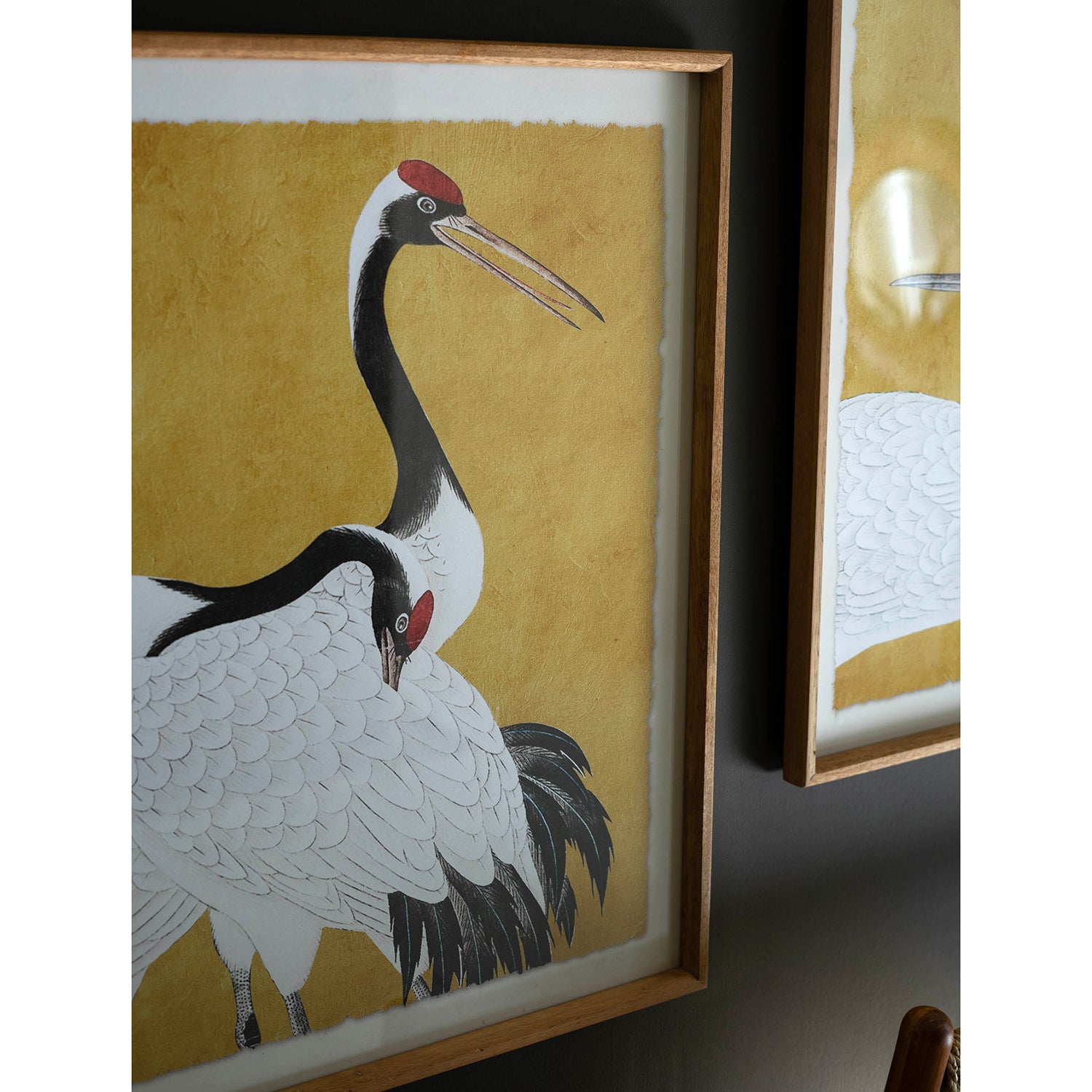 Herons Print Wall Art Set of 2