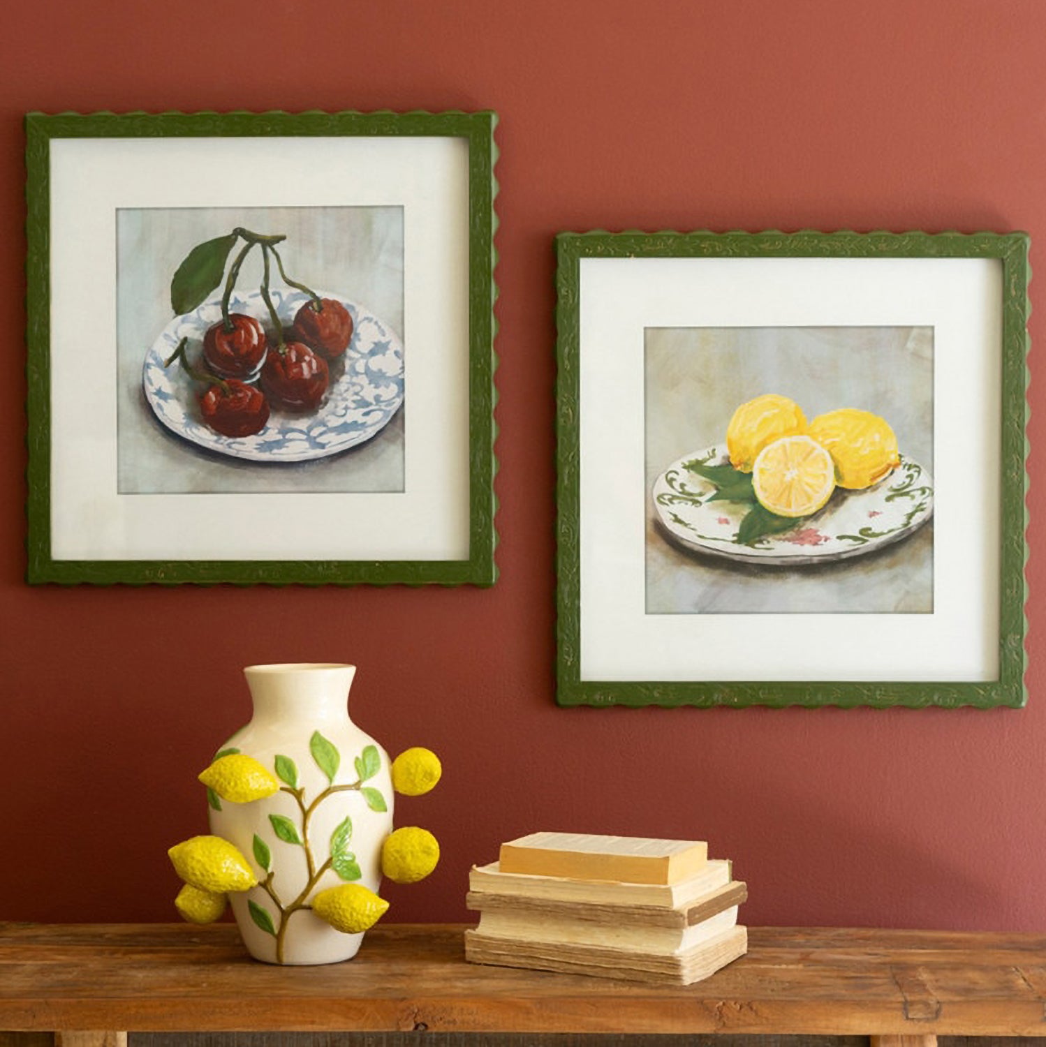 Fruit Framed Artwork Set of 2