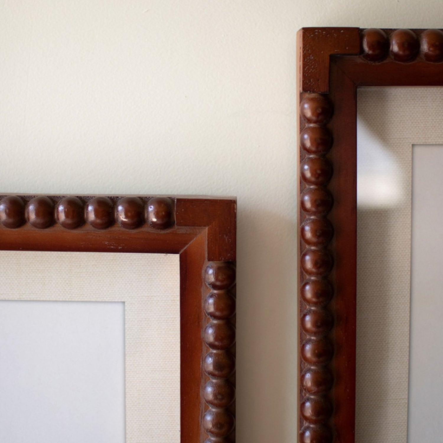 Cowboy & Horse Framed Artwork Set of 2