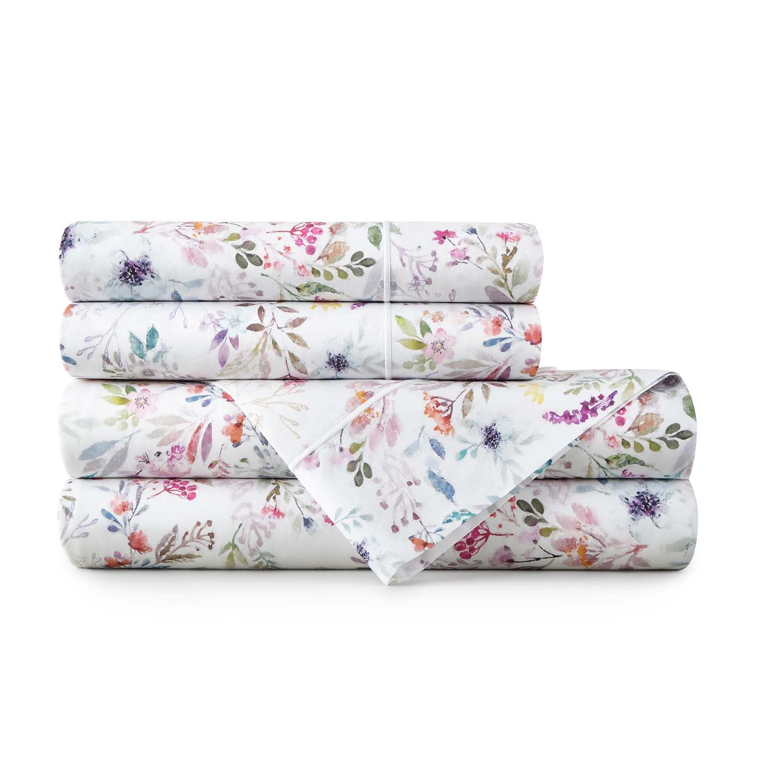 Peacock Alley Chloe Floral Percale Pillowcase Set