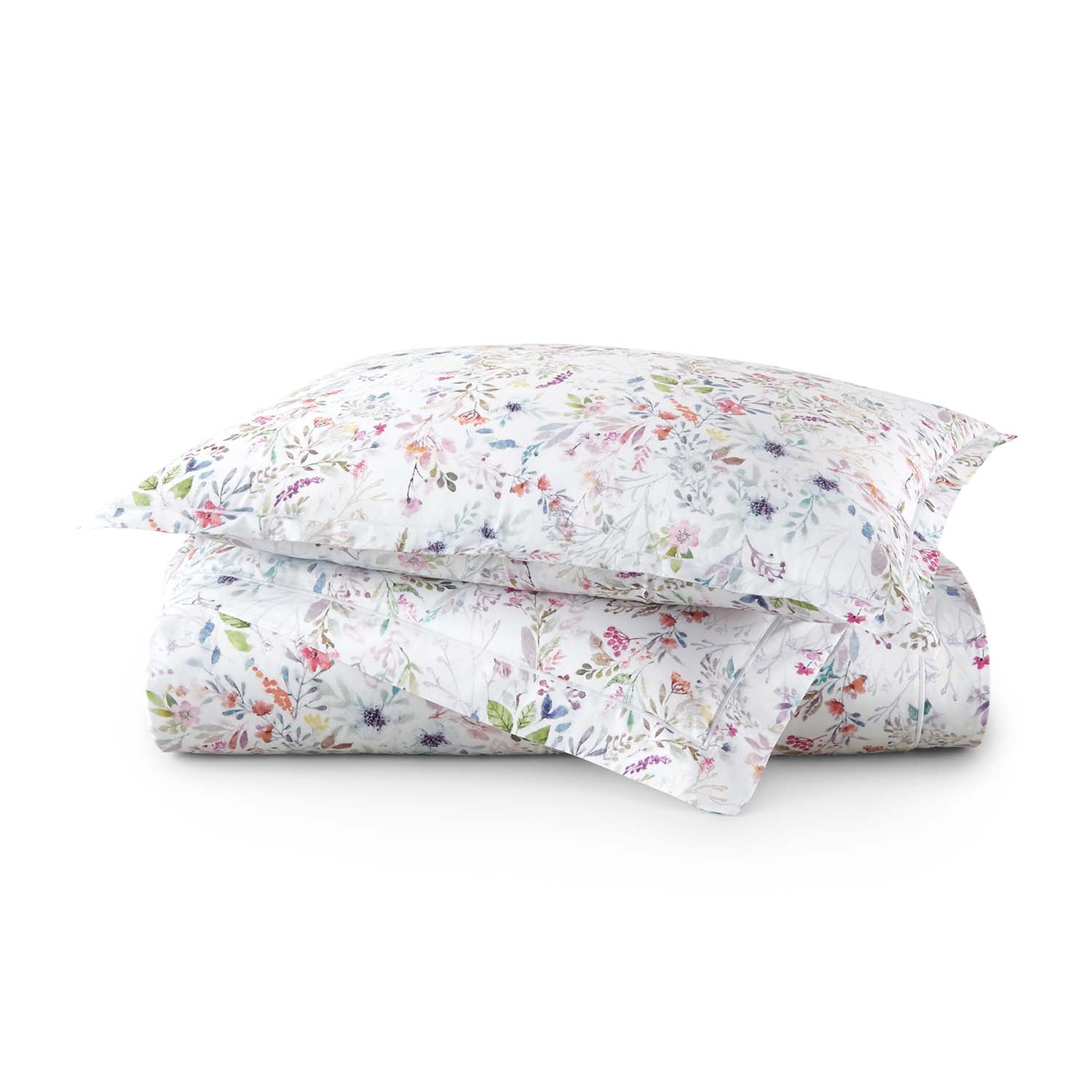 Peacock Alley Chloe Floral Percale Duvet Set