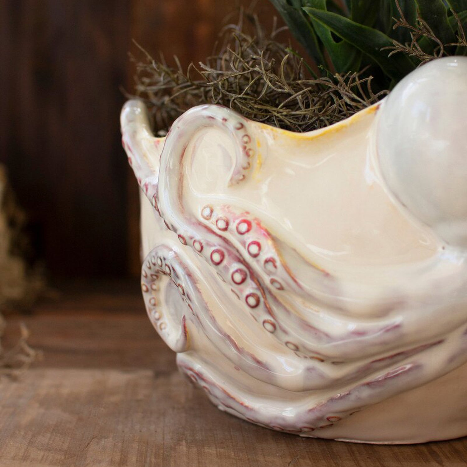 Ceramic Octopus Vase