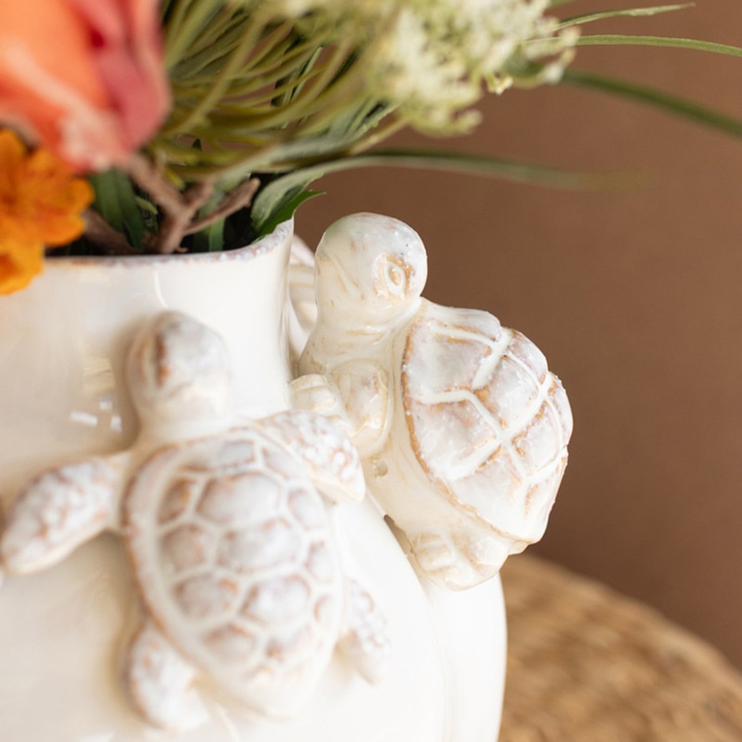 Ceramic Turtles Vase