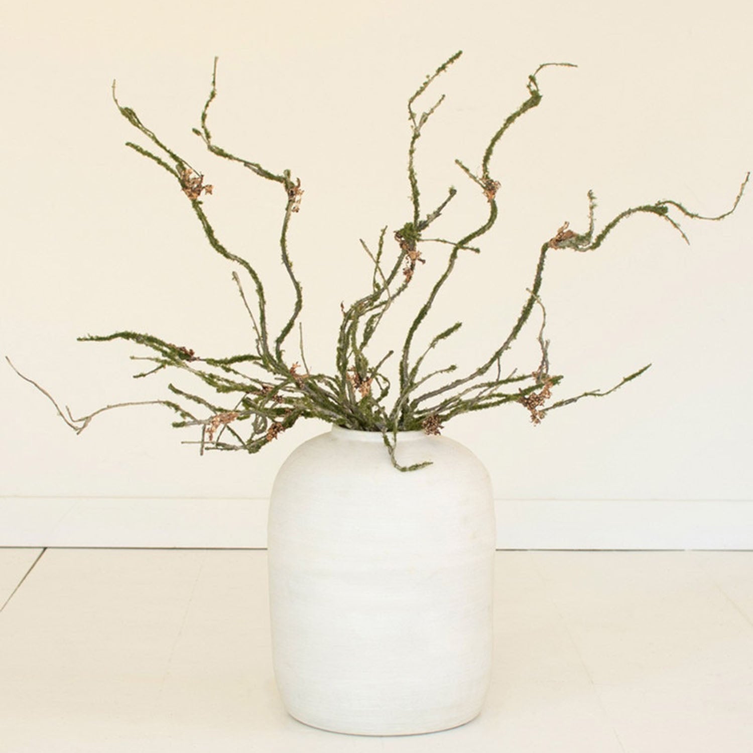 Faux Moss Covered Branch Set of 6