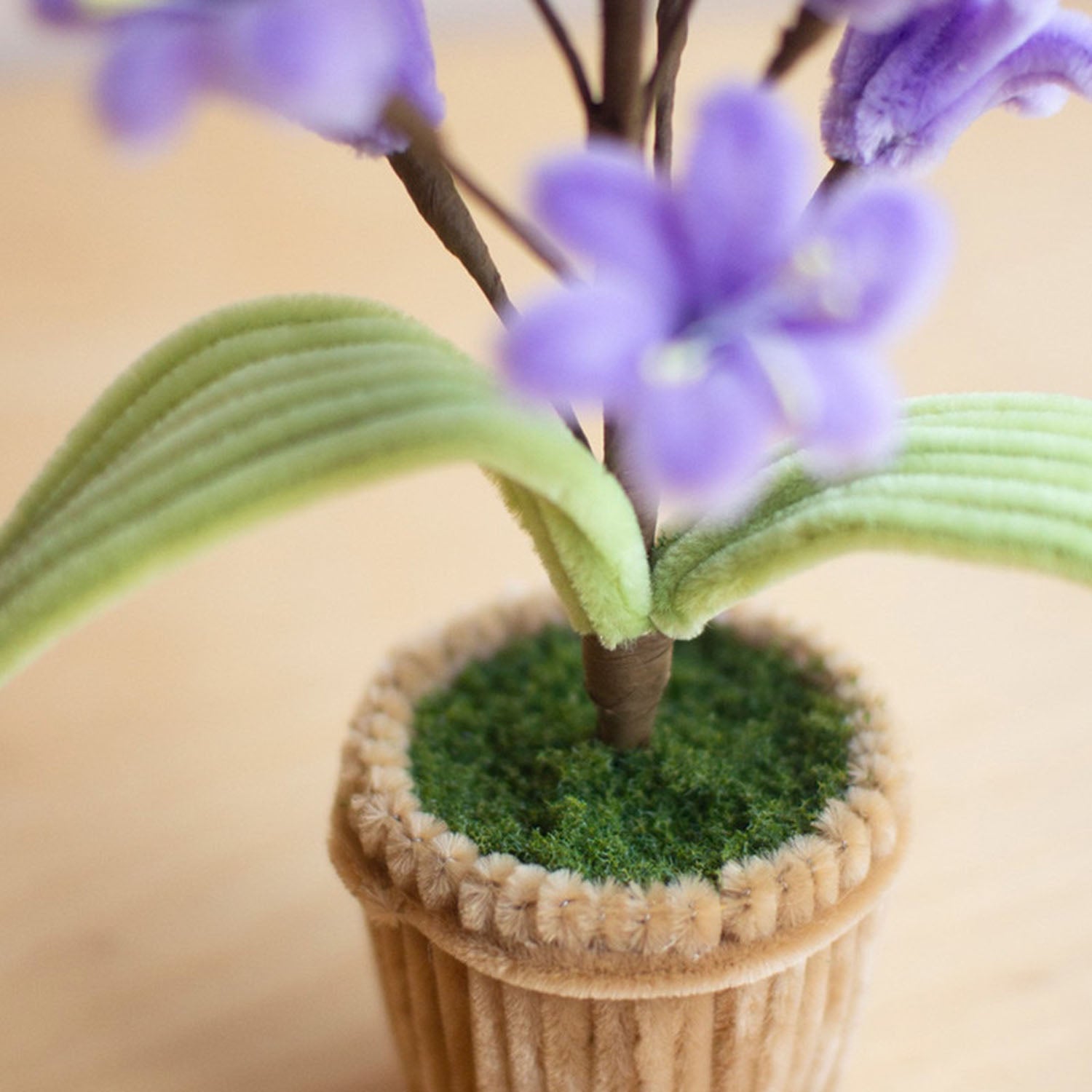 Pipe Cleaner Potted Flowers Set of 4