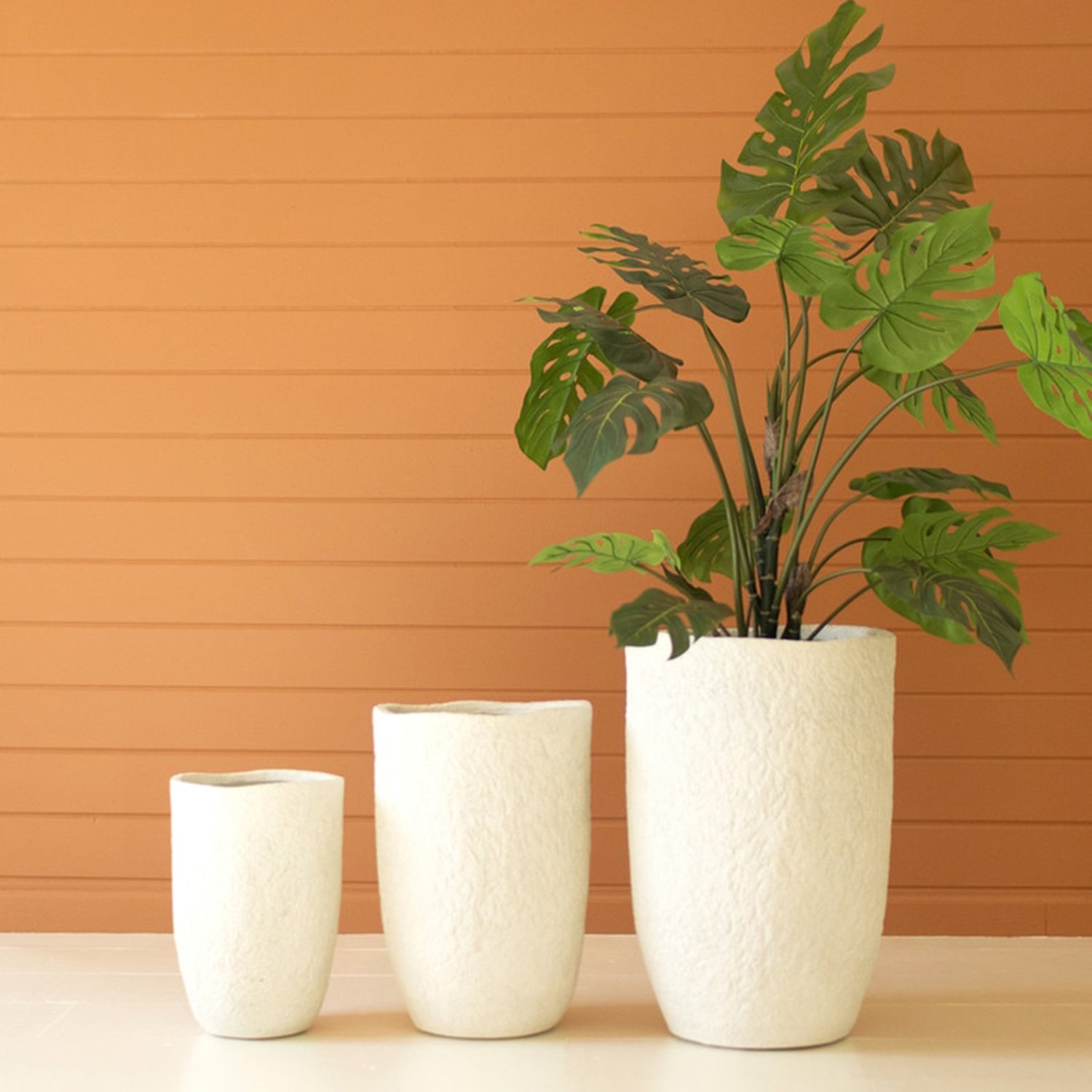 Stone Composite Planter Set of 3