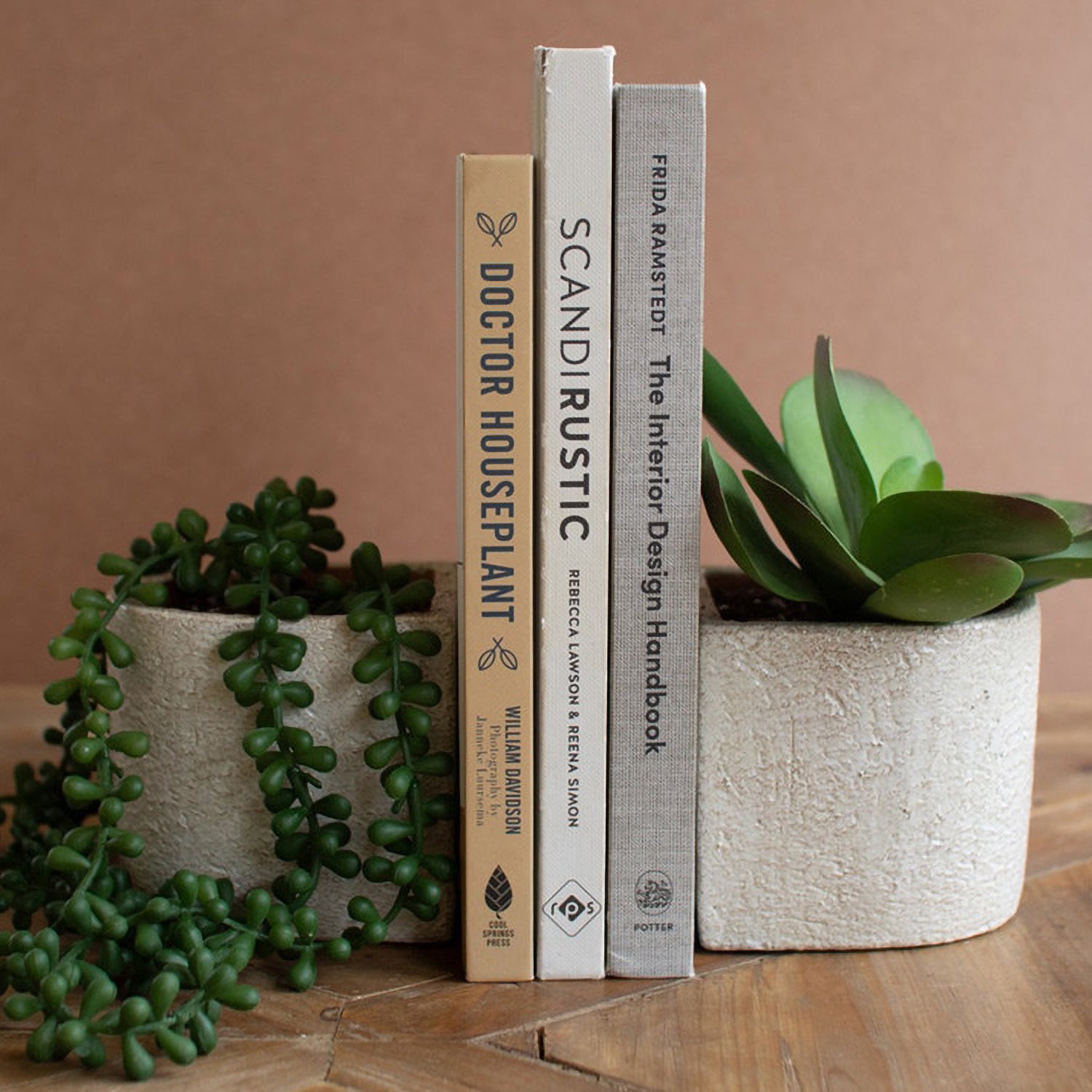 Planter Bookend Set