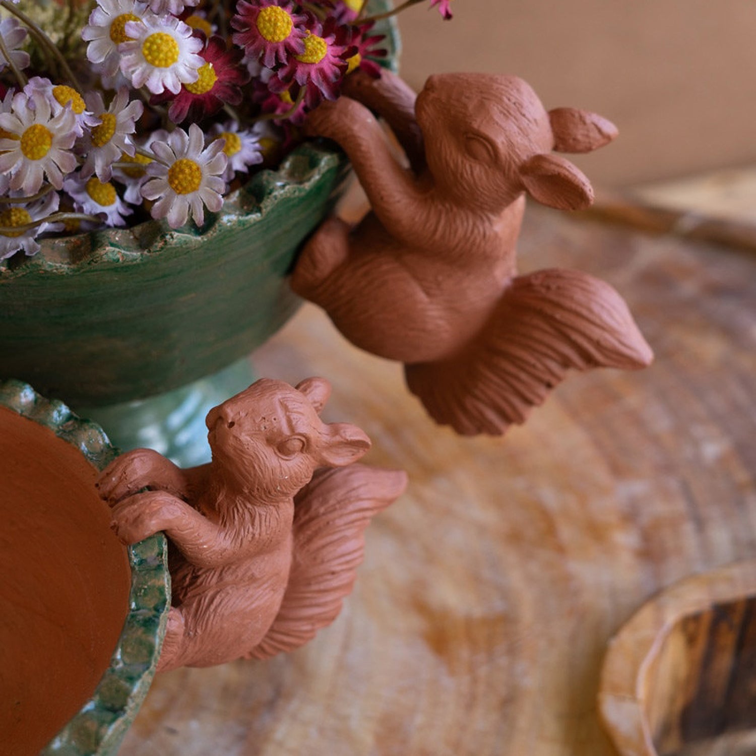 Squirrel Pot Hanger Set of 2