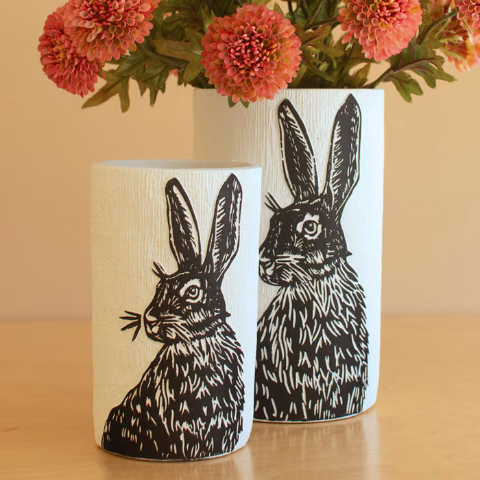 Easter Rabbit Planter Set of 2