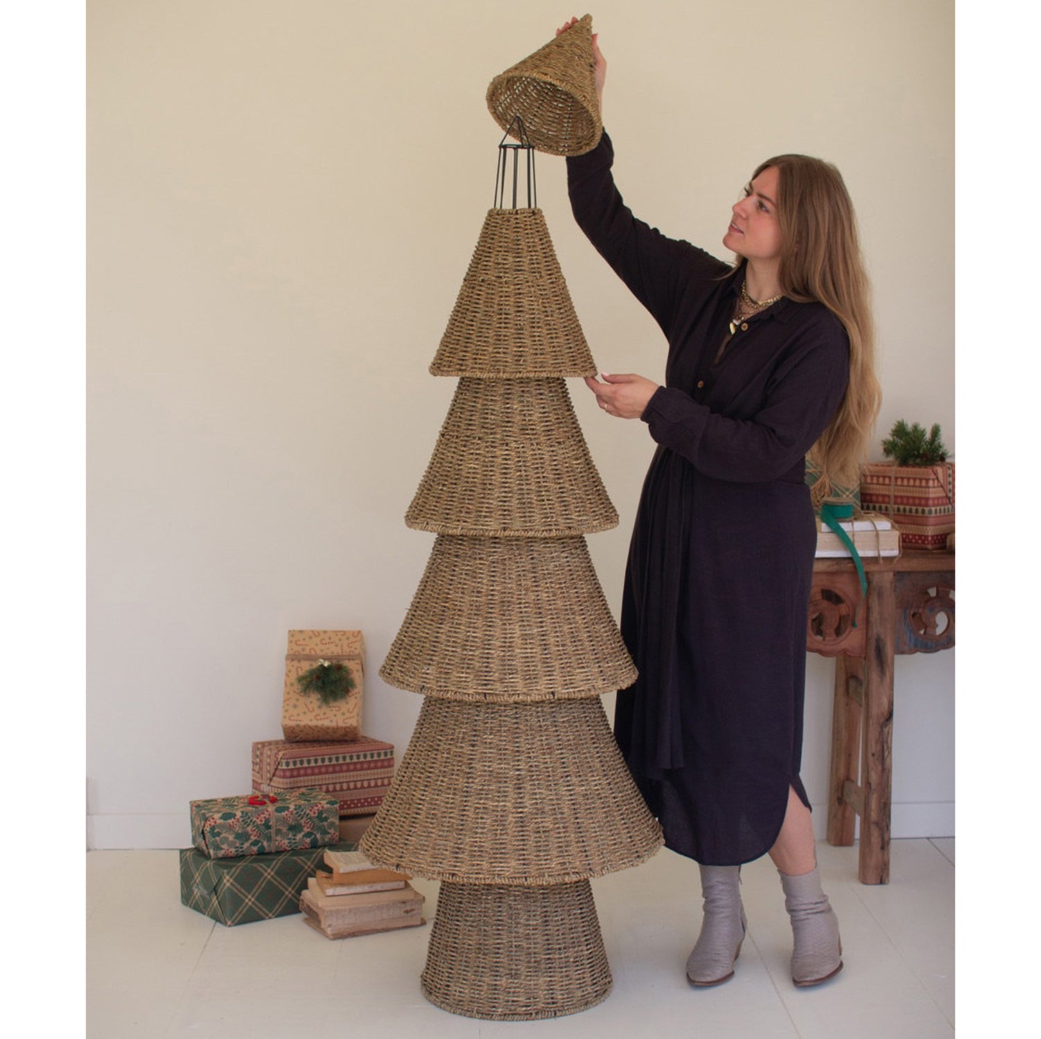 Woven Vine Christmas Tree