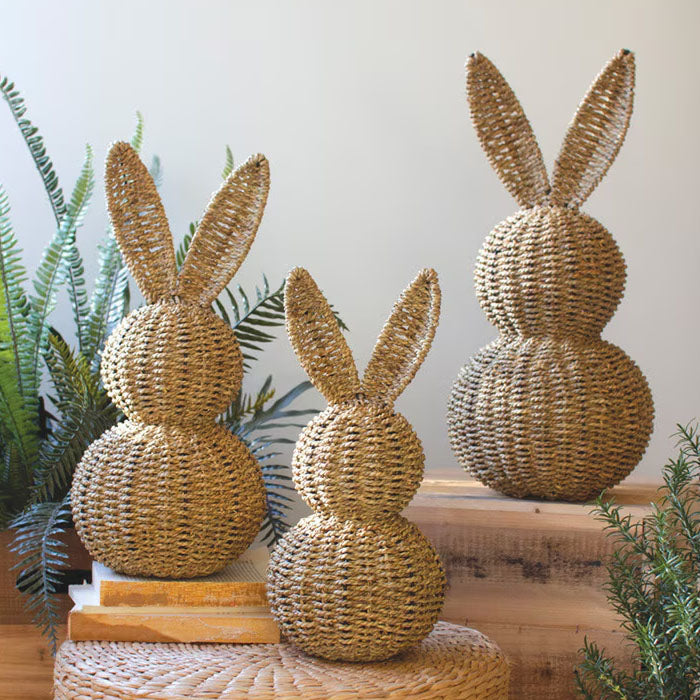 Woven Vine Easter Rabbit Set of 3