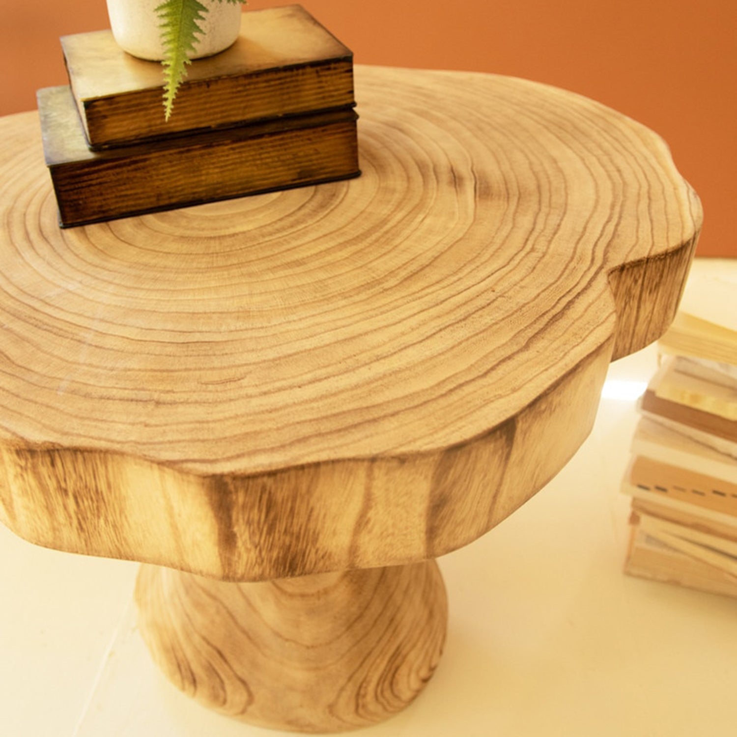 Recycled Wooden Live Edge Coffee Table