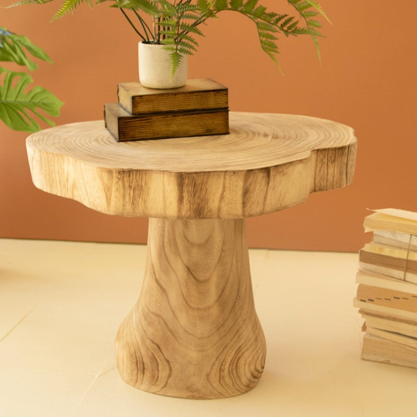 Recycled Wooden Live Edge Coffee Table