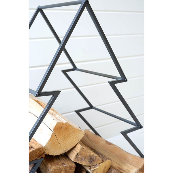 Christmas Tree Firewood Storage Paynes Gray