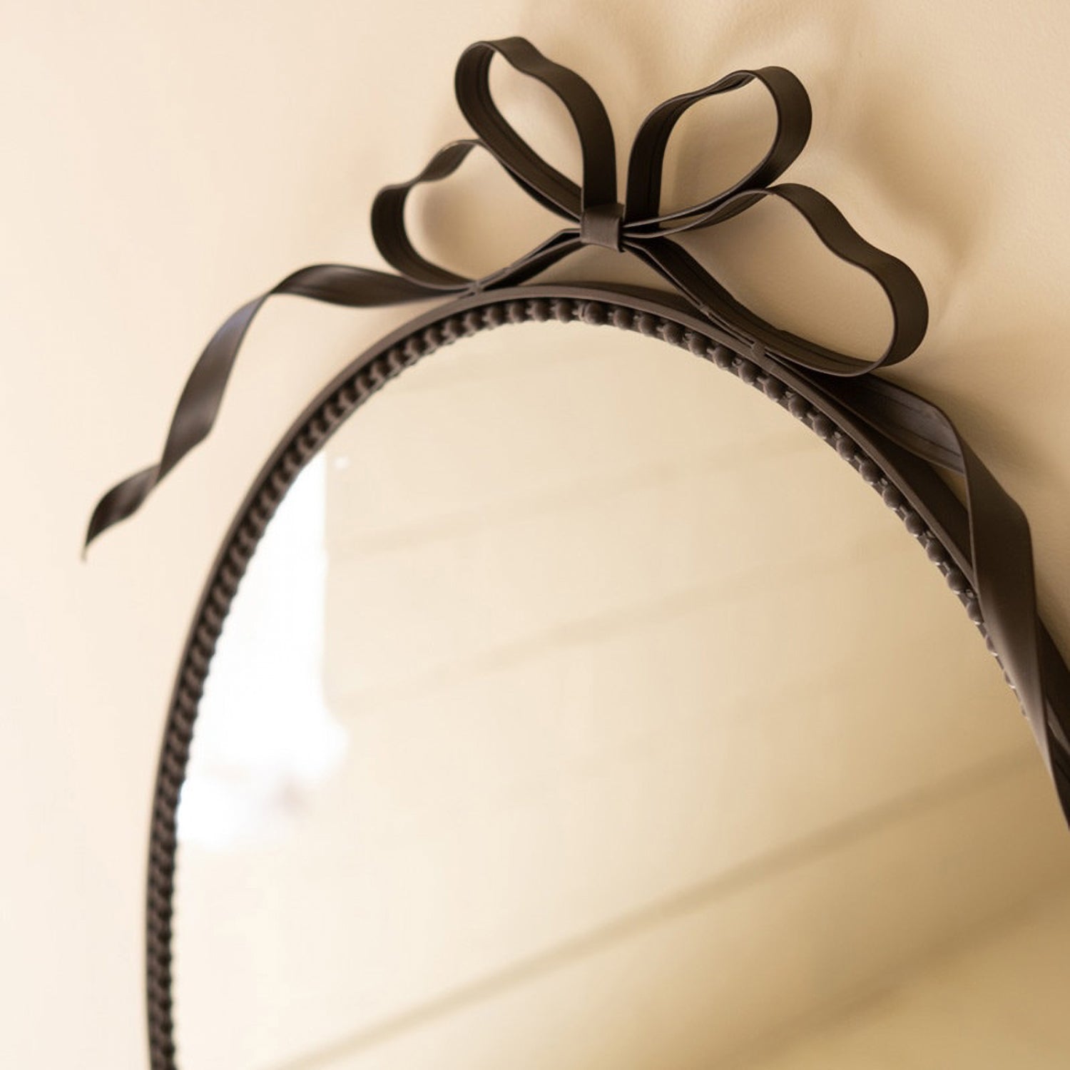 Bow Oval Wall Mirror