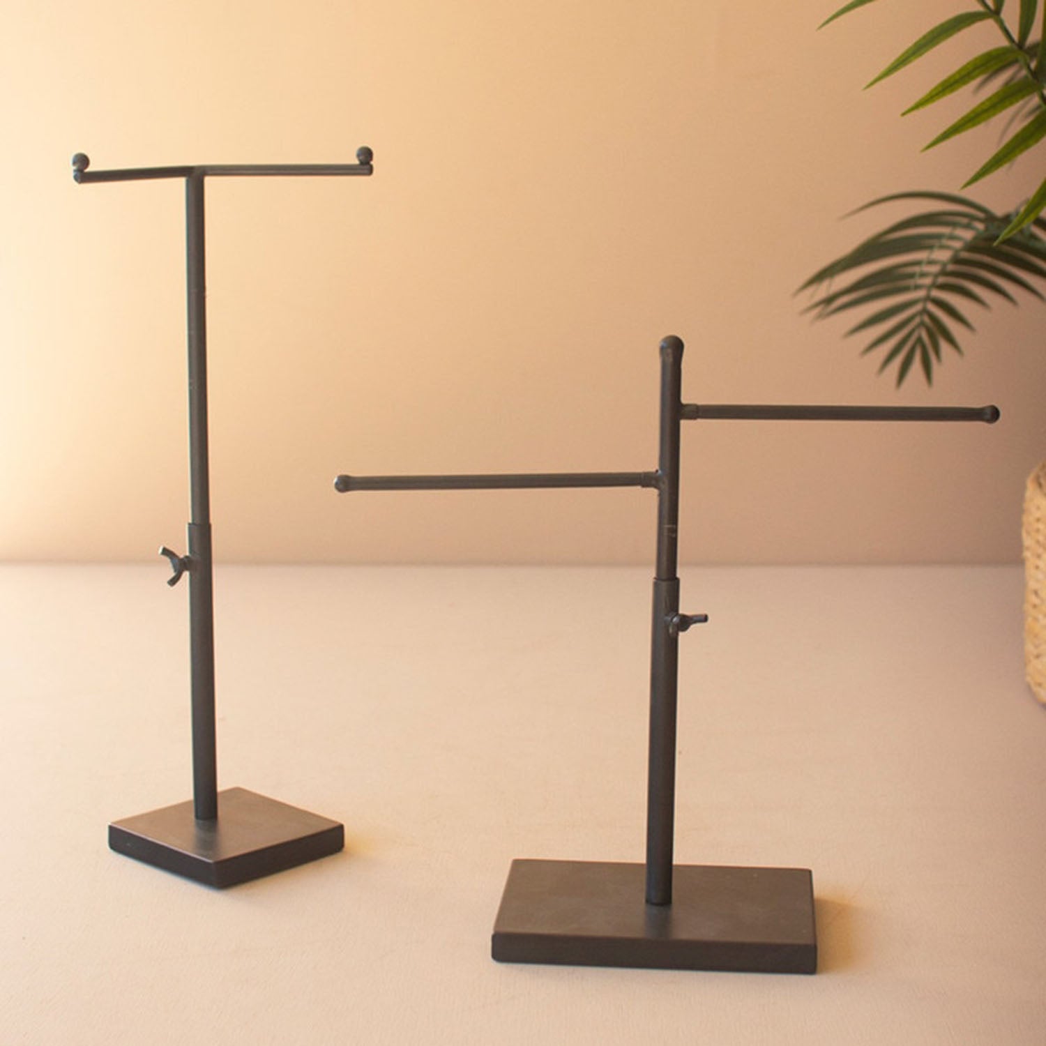 Adjustable Metal Jewelry Display Set of 2