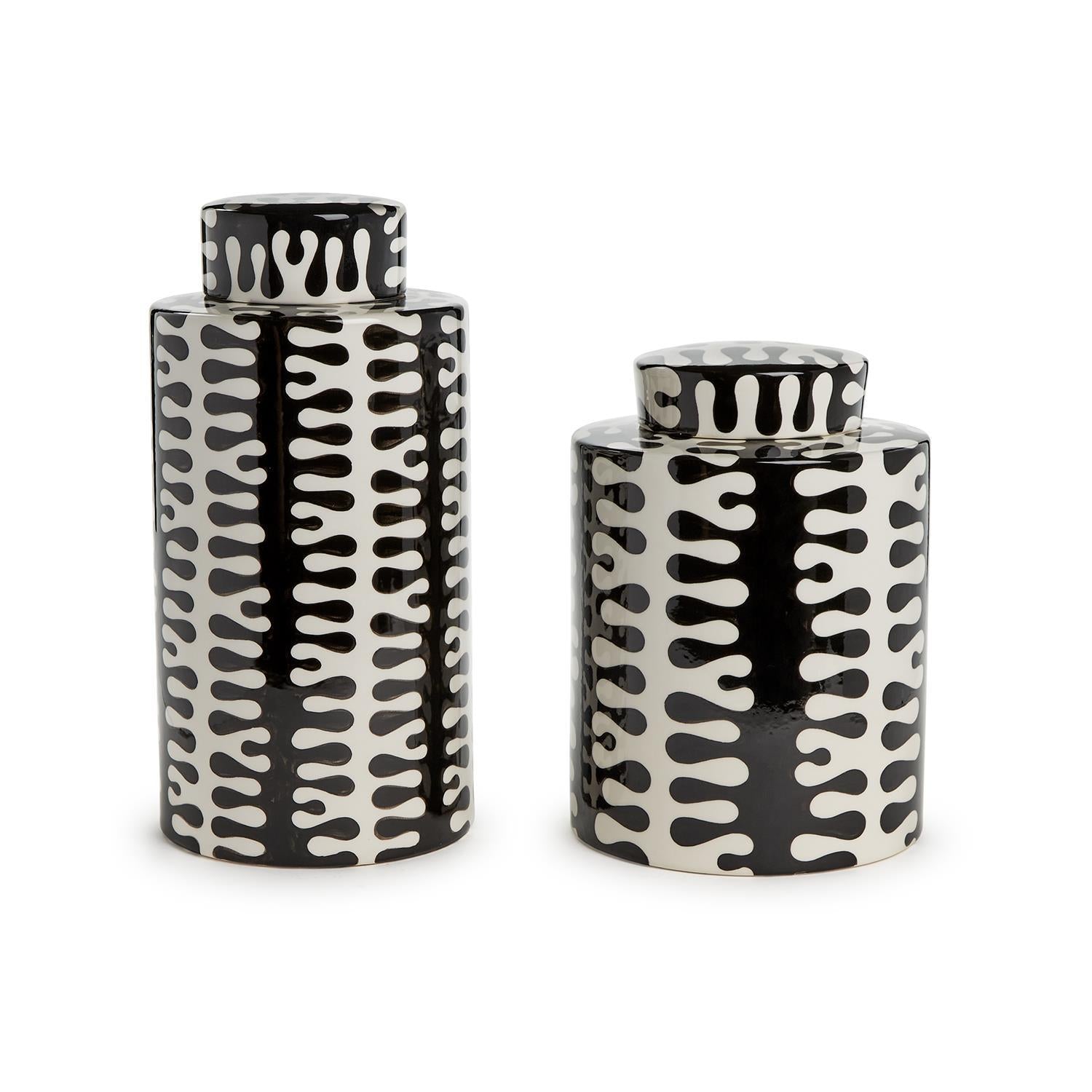 Jigsaw Jar Set of 2