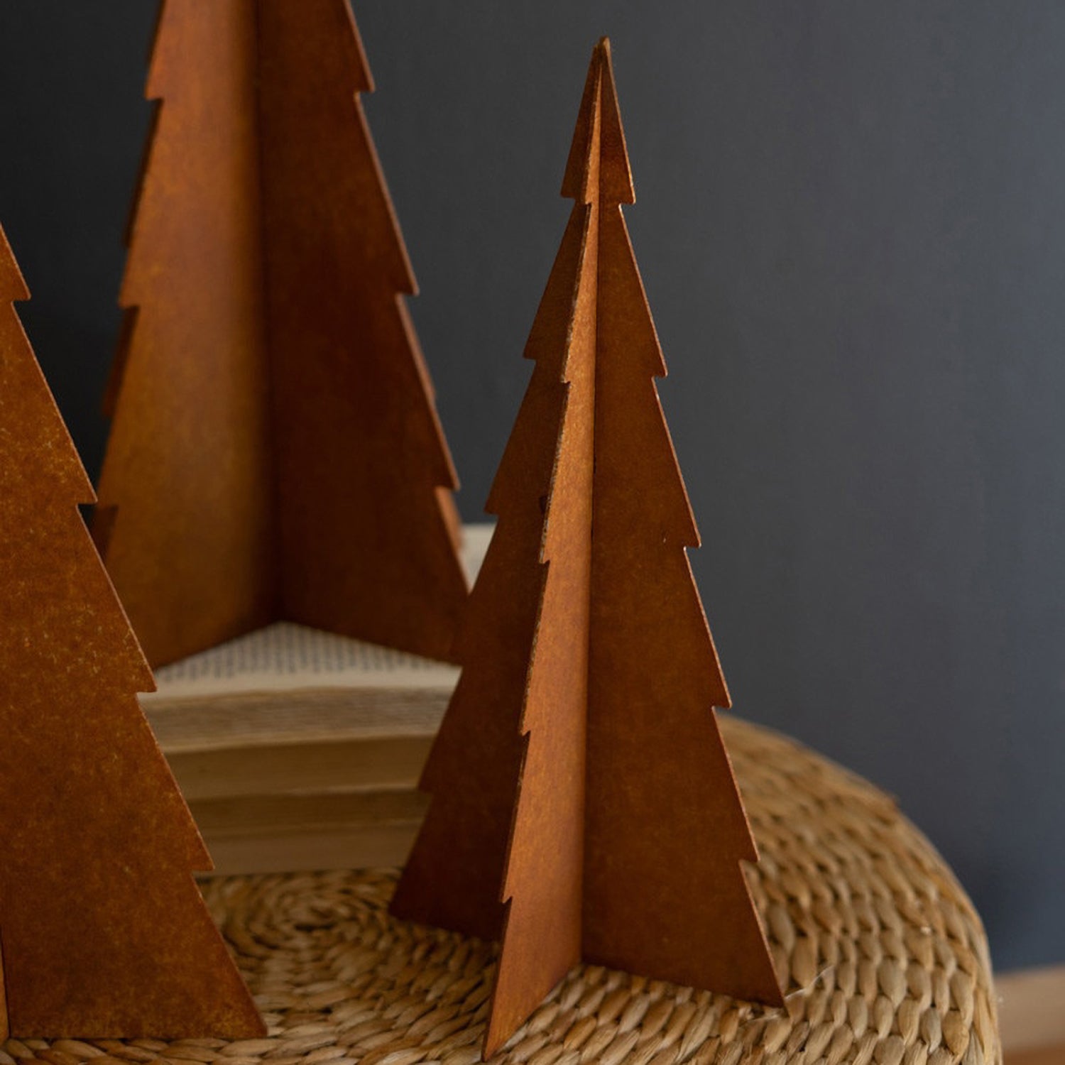 Rustic Christmas Tree Set of 3