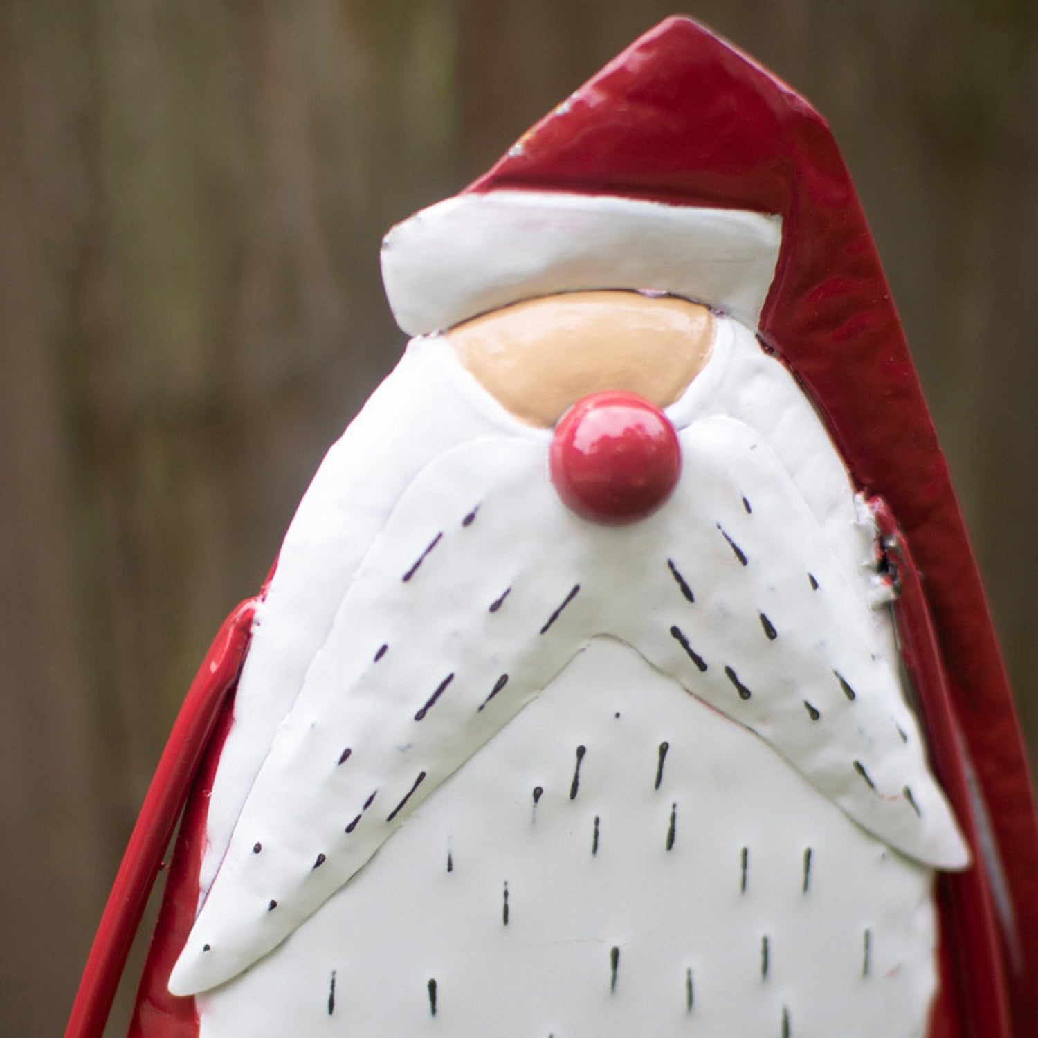 Santa Yard Stake Set of 2