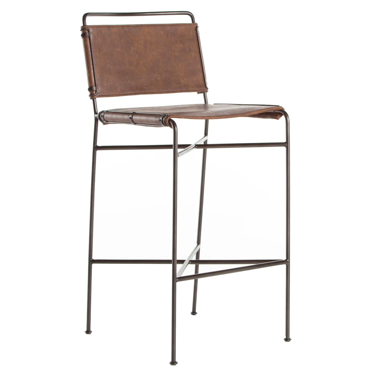 Four Hands Wharton Bar Stool Set of 2