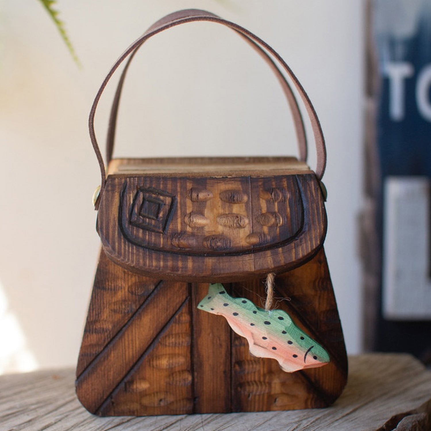 Fishing Lure Coaster Set of 4