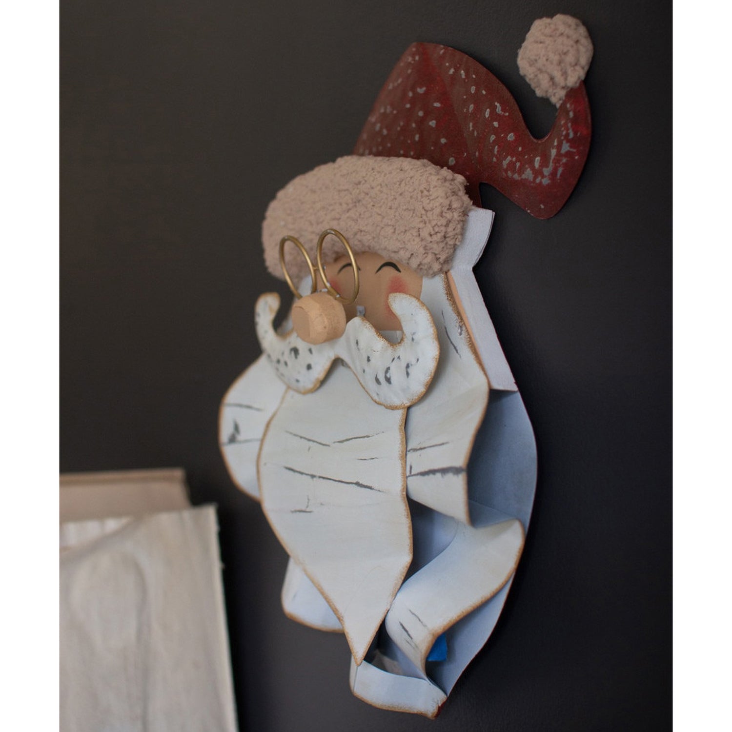 Santa Head Wall Decor