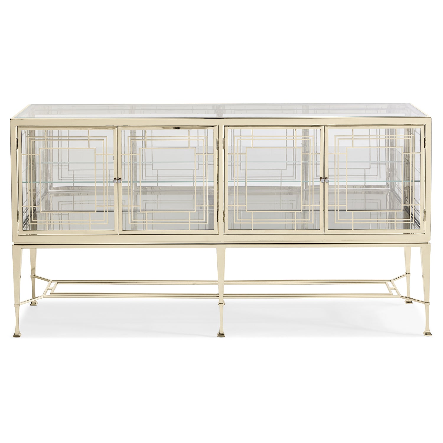 Caracole Worth Its Weight In Gold Sideboard