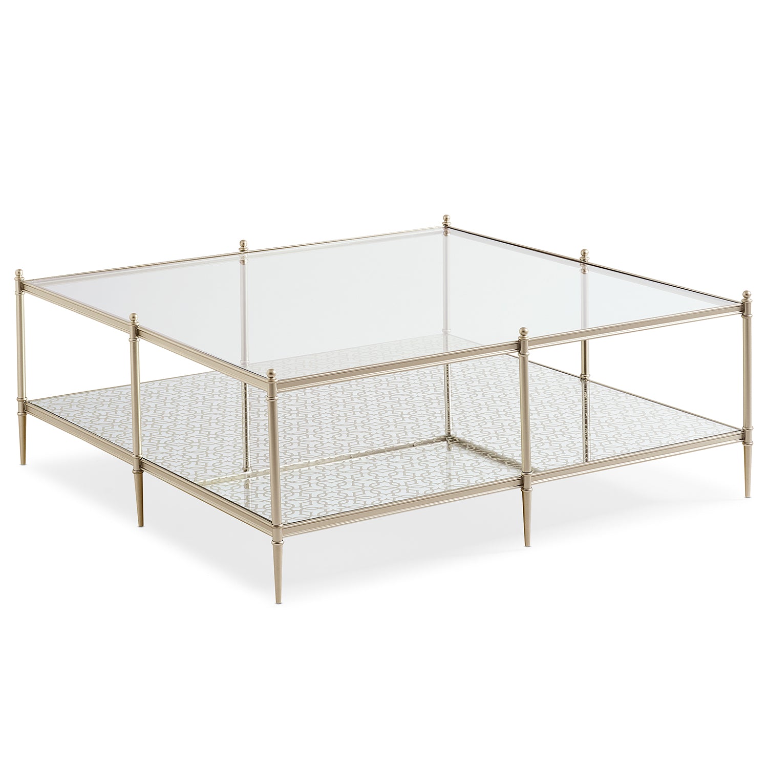 Caracole Perfectly Square Cocktail Table